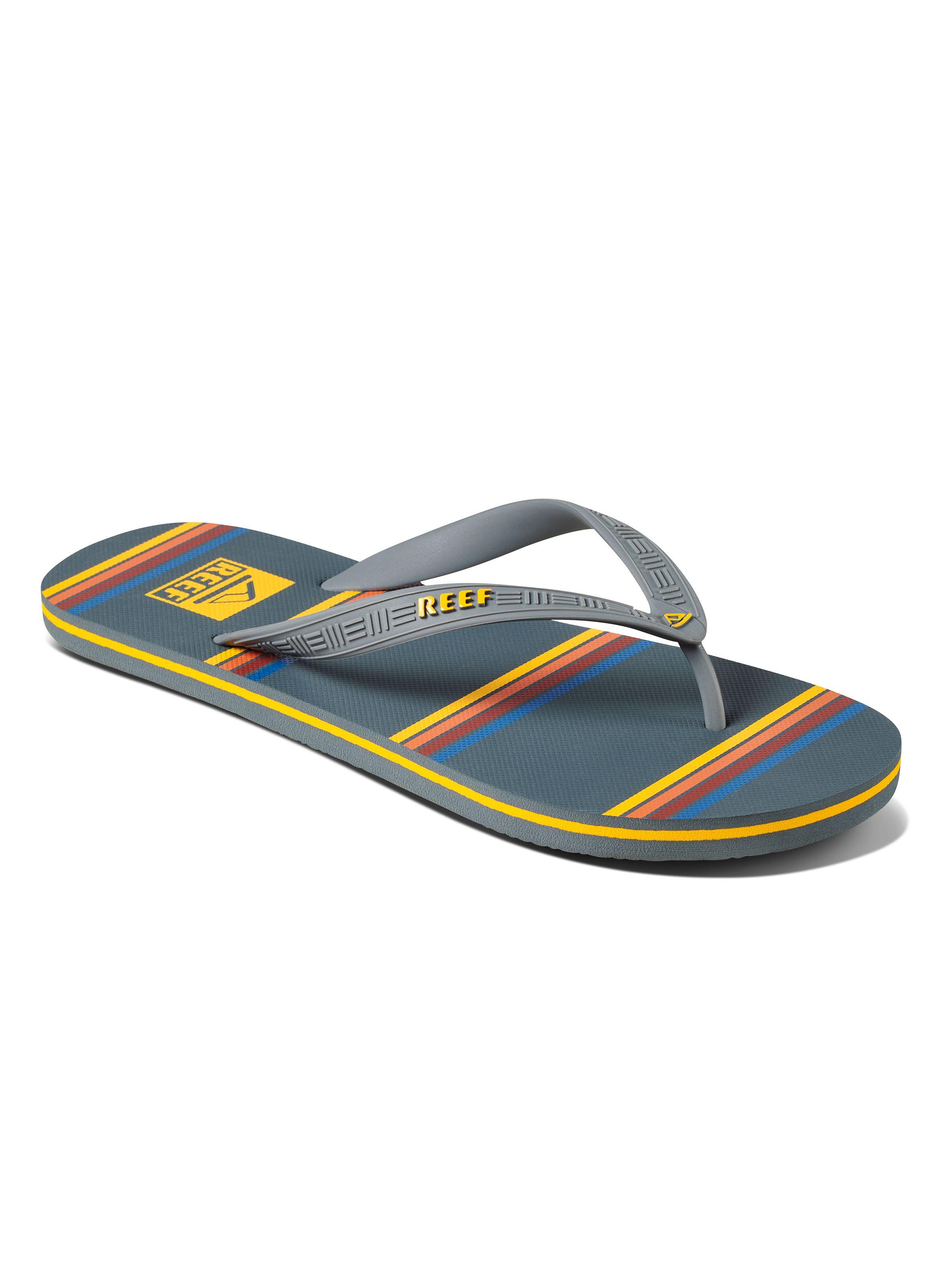 Sandalia Seaside Prints Gris Hombre-1
