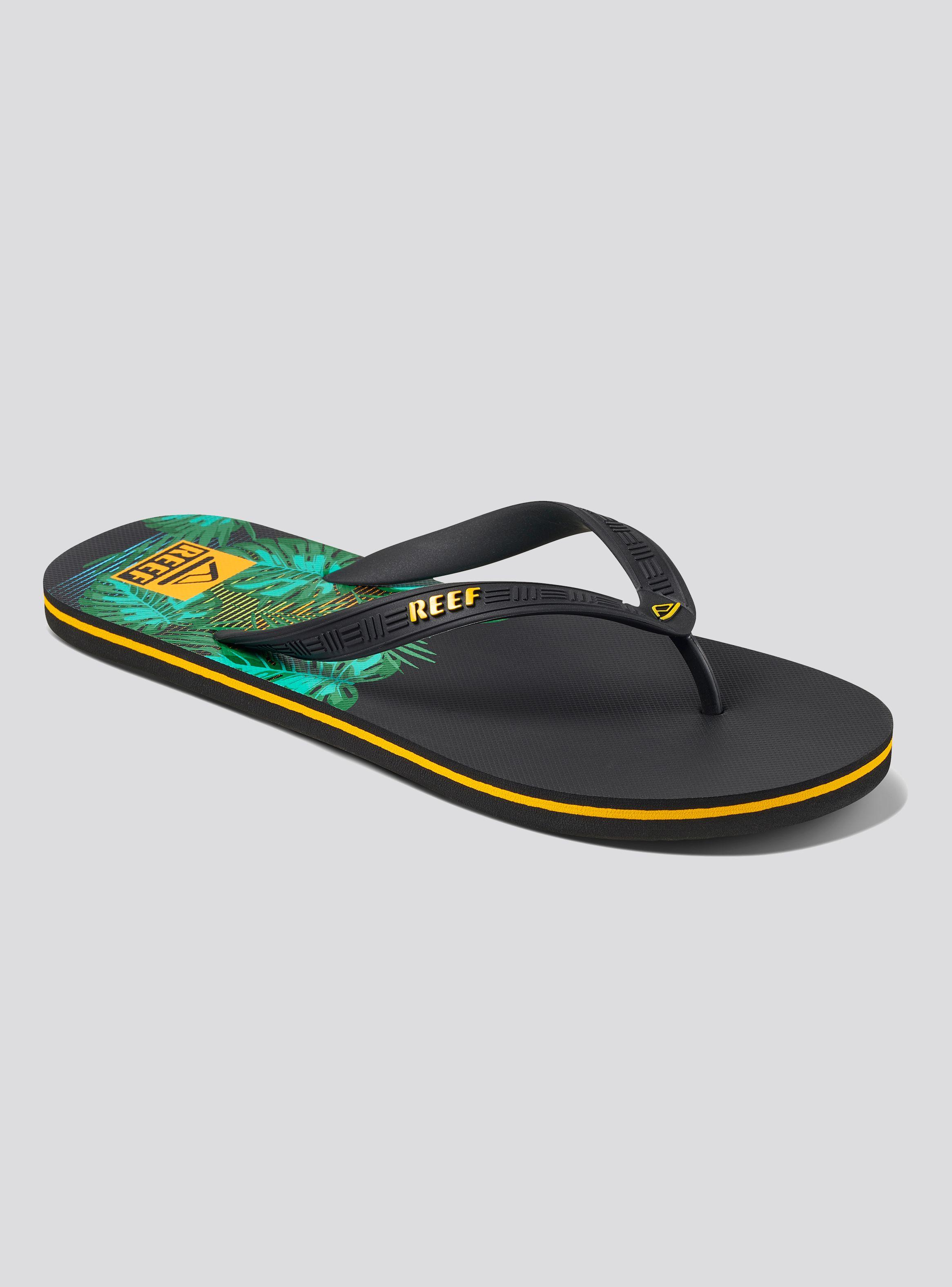 Sandalia Print  Negra Seaside  Hombre-0