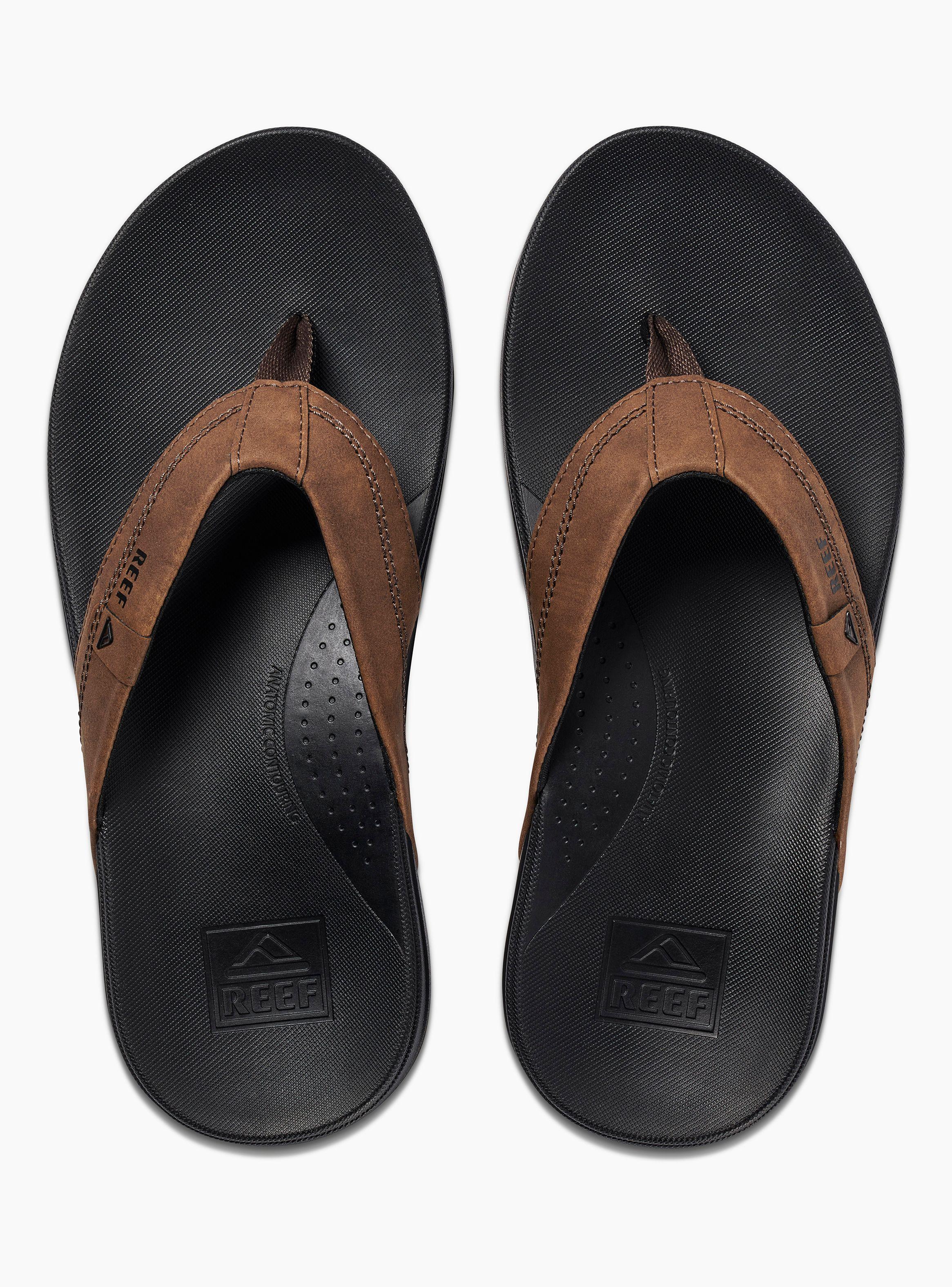 Sandalia Cushion Spring Café Hombre-1