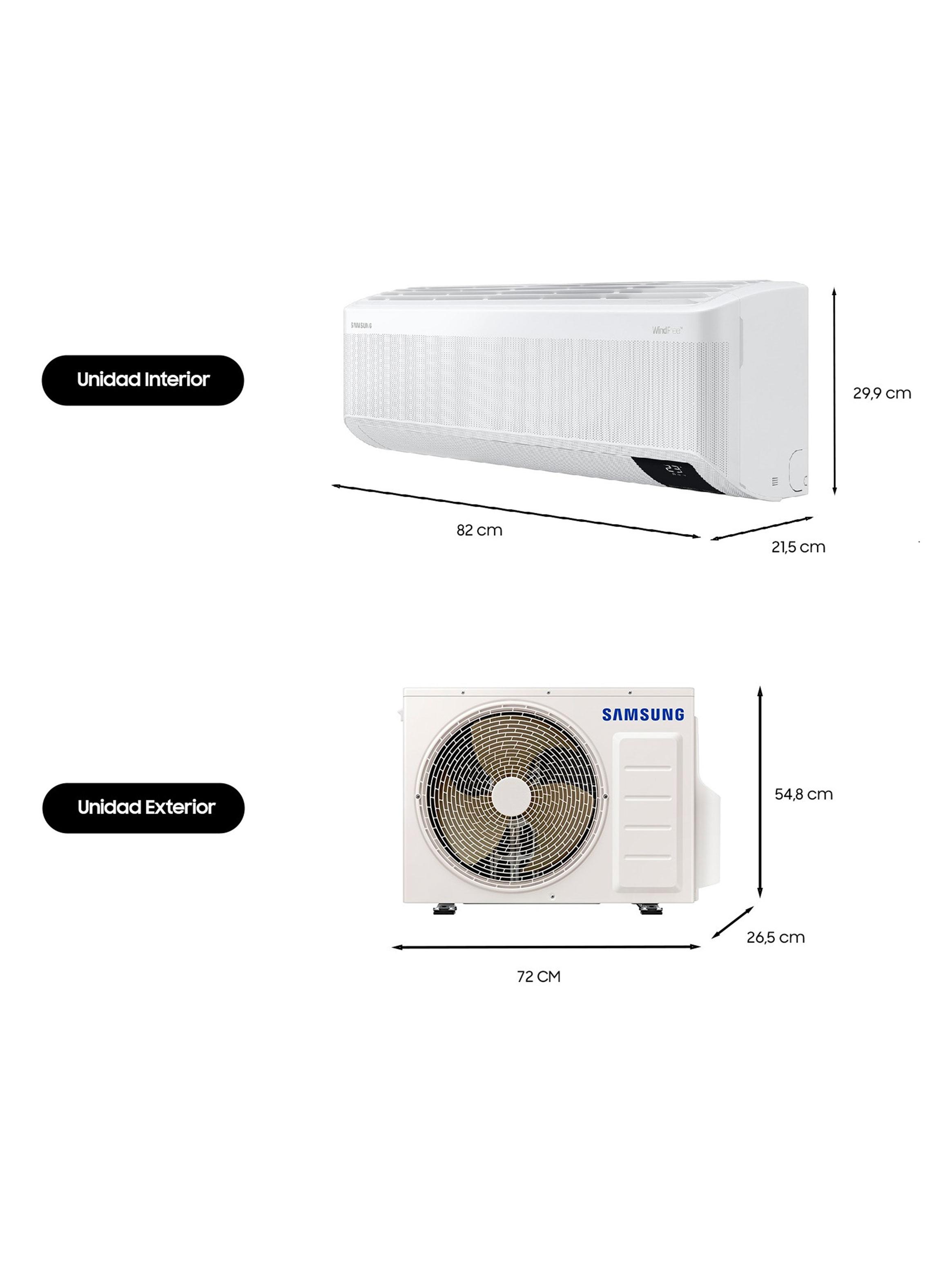 Aire Acondicionado Split Wind-Free Inverter Frío-Calor 12000 BTU WiFi-1
