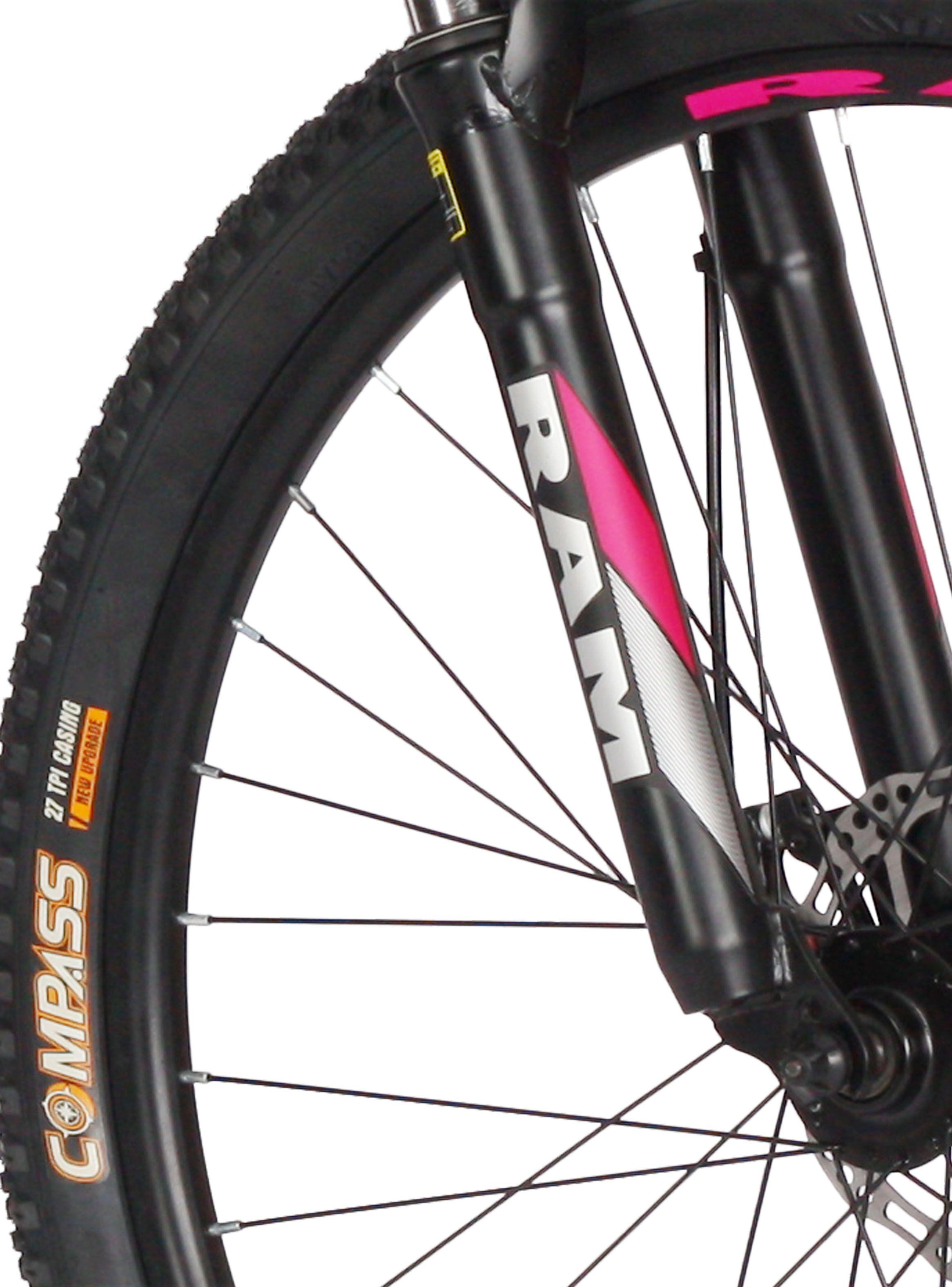Bicicleta MTB Mujer Rebel Aro 26" Negro-5