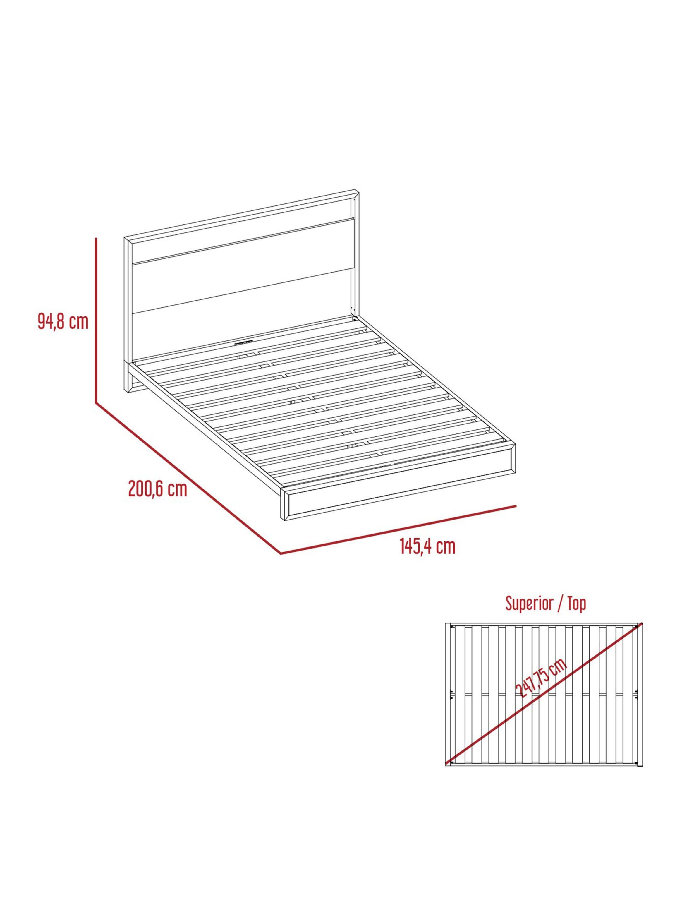 Cama 2 Plazas Soho Zen Bellota-1