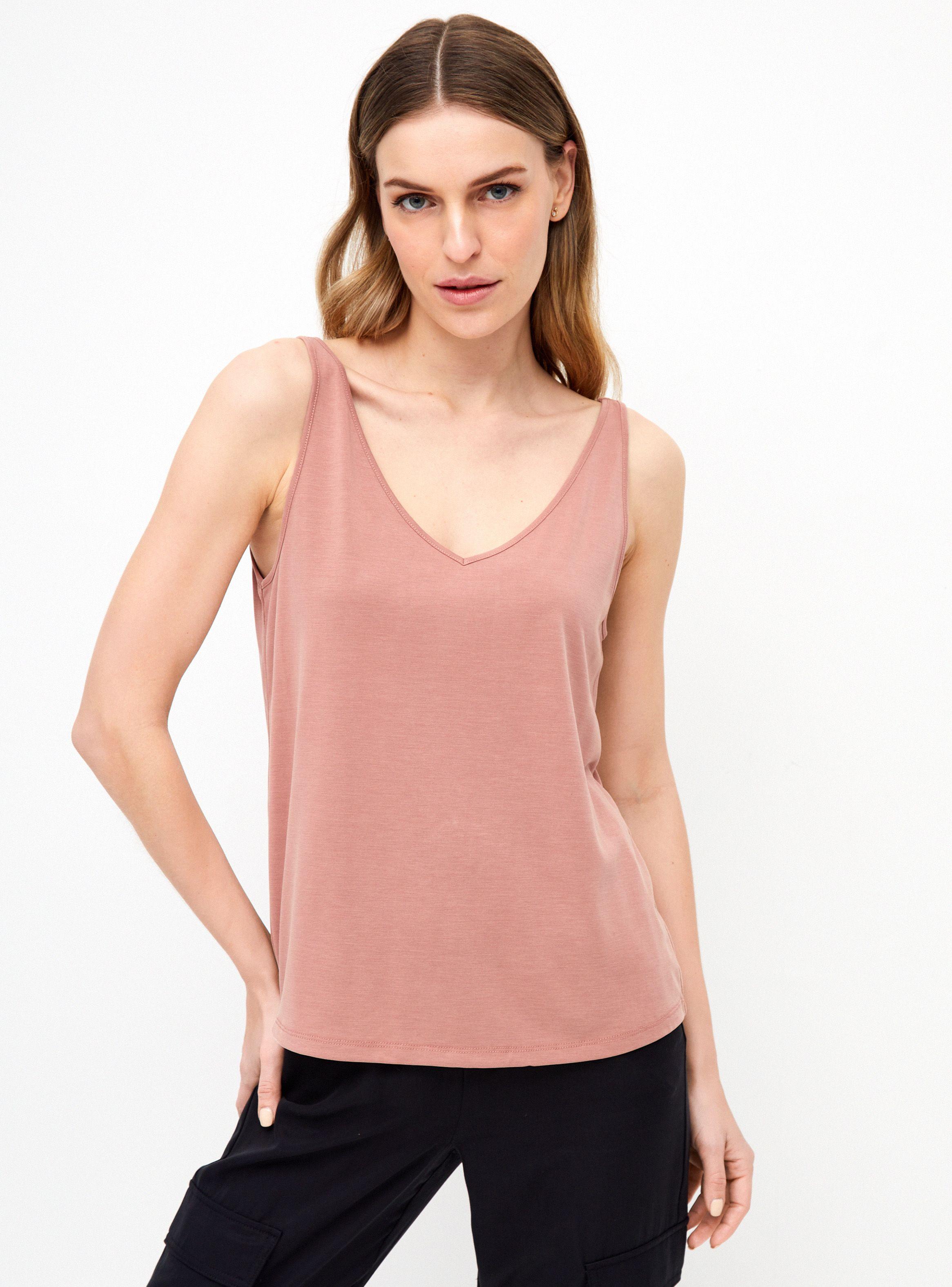 Polera Modal Sin Manga Fluida-0