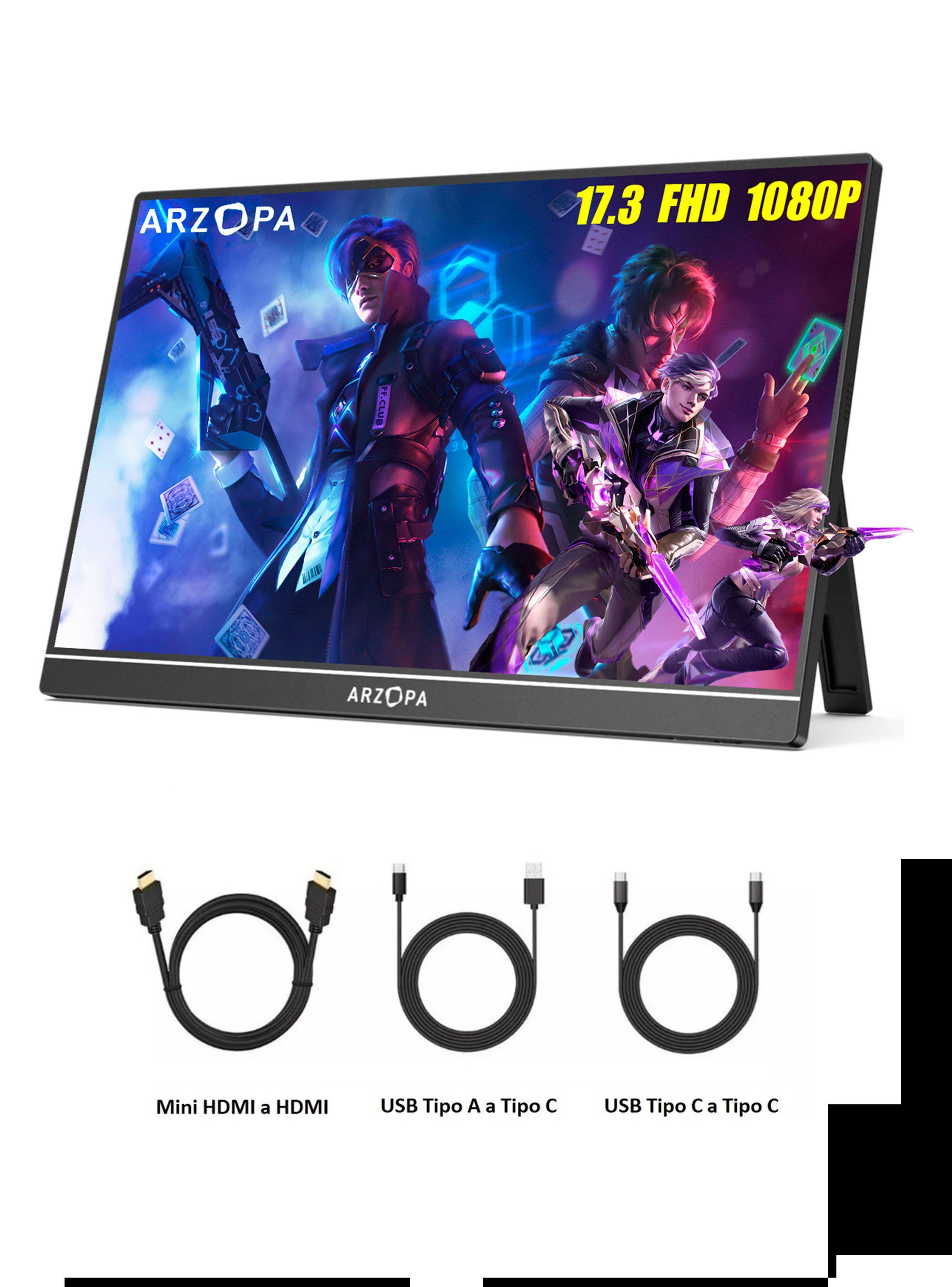 LED Monitor Portátil 17.3" FHD A1M-1