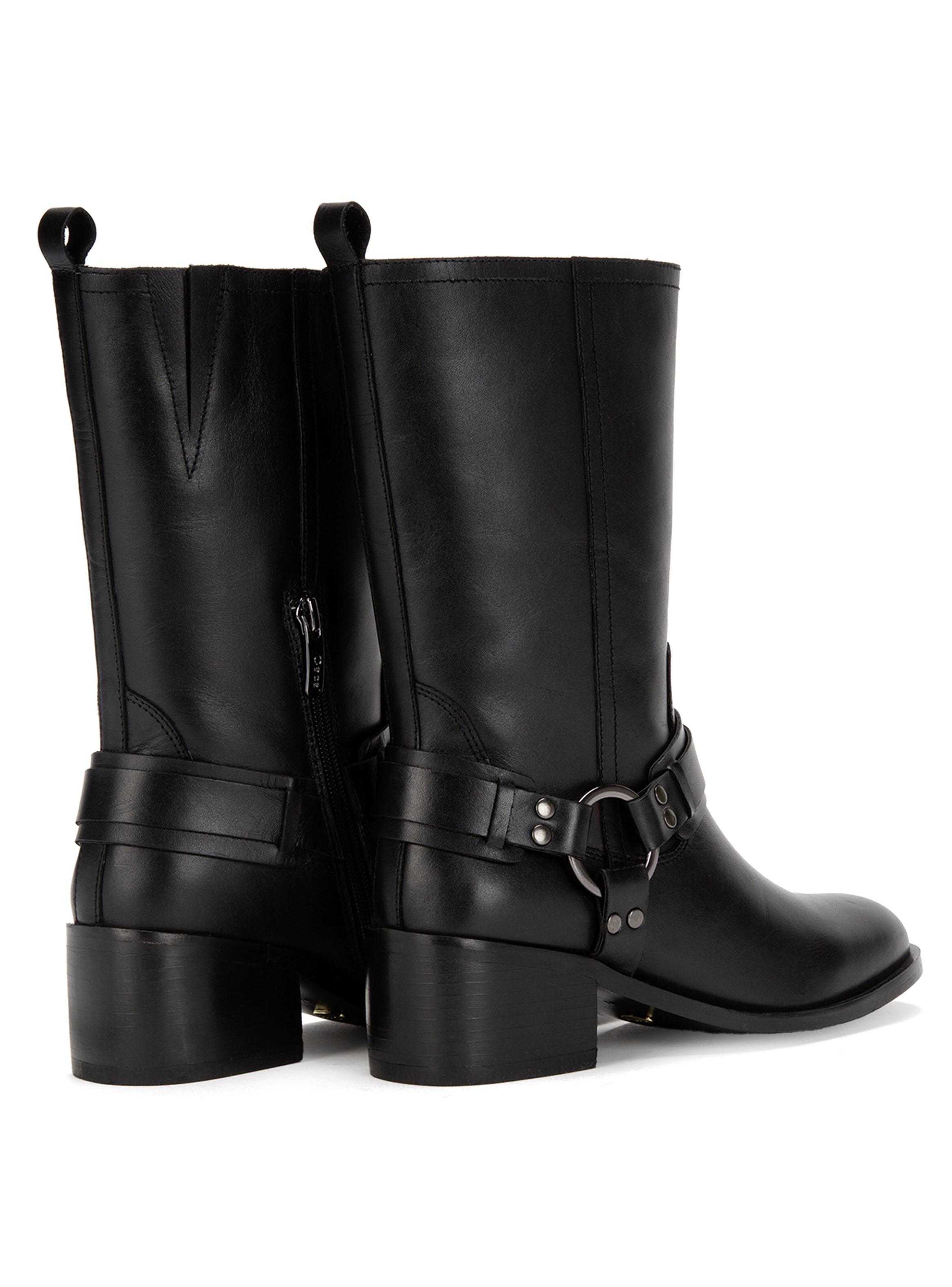 Bota Guilian Cuero 660009 Mujer-4