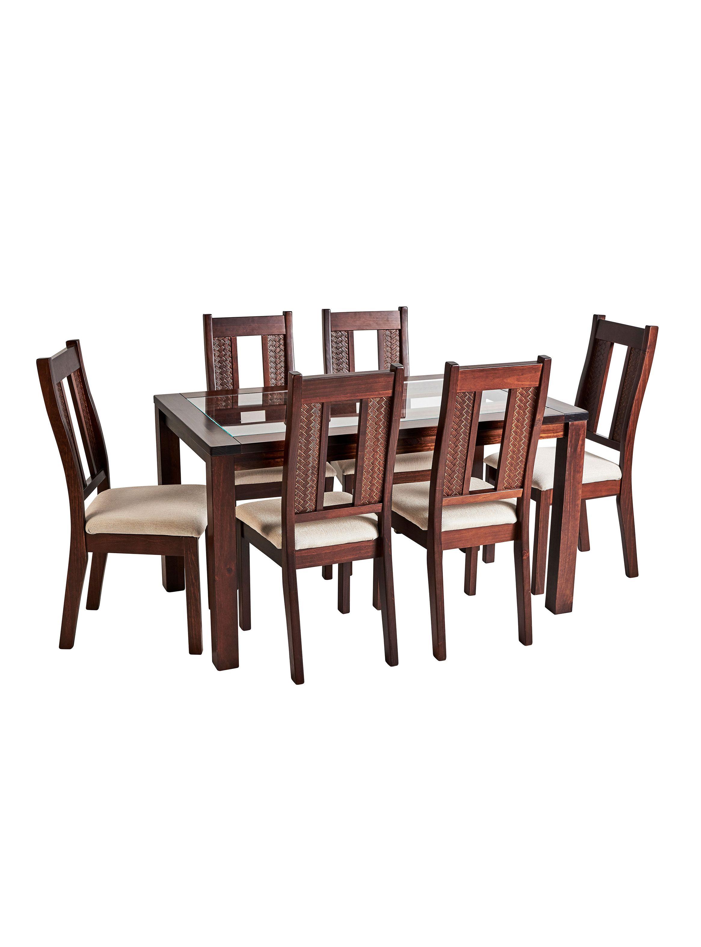 Juego de Comedor Salamanca + 6 Sillas Magasa-0