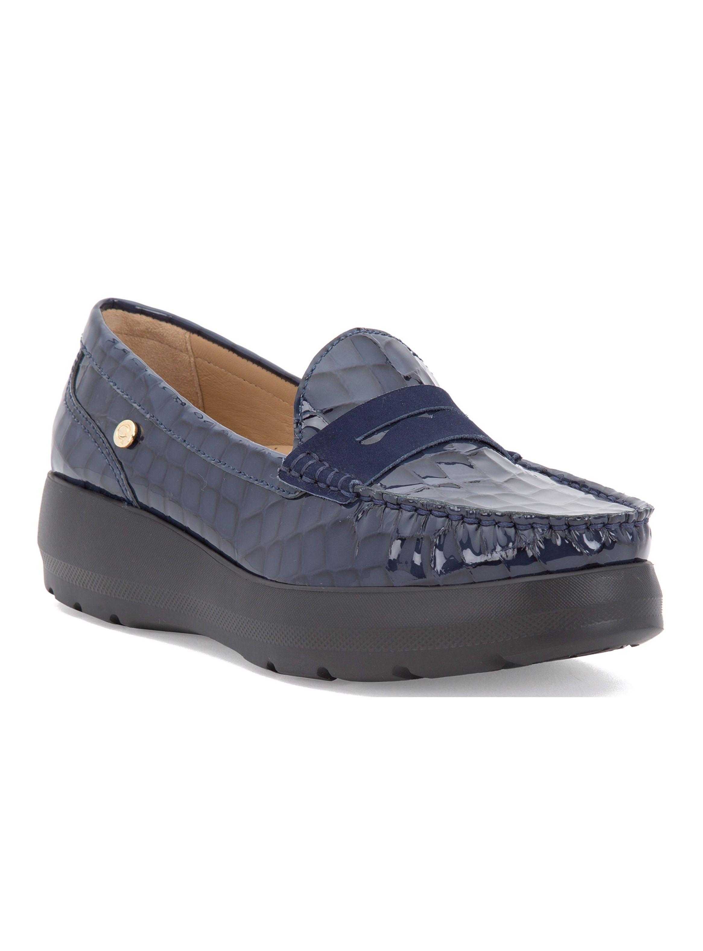 Mocasín Plataforma Locanda 659979 Cuero Mujer-2