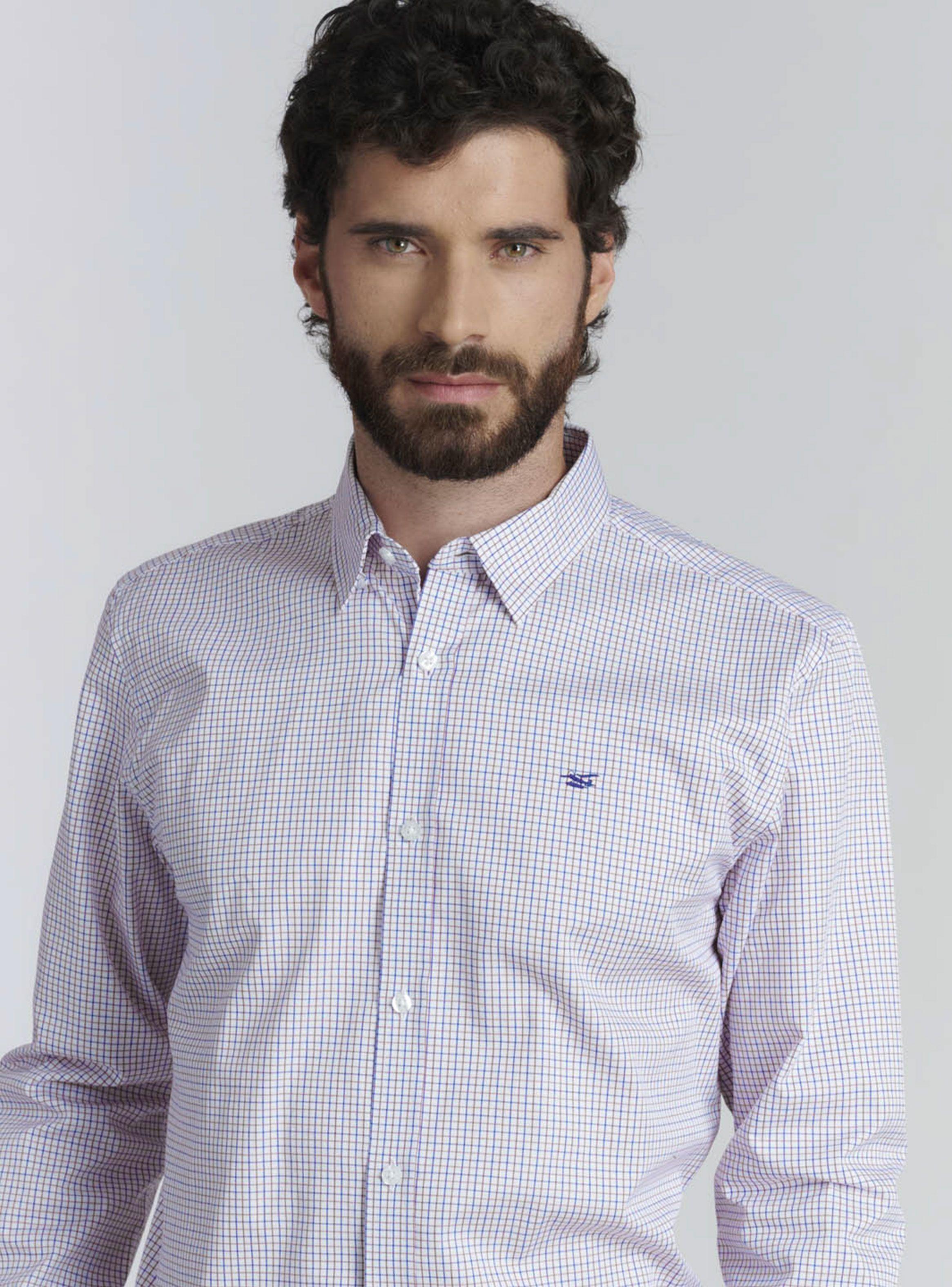 Camisa Boston Casual Manga Larga-2