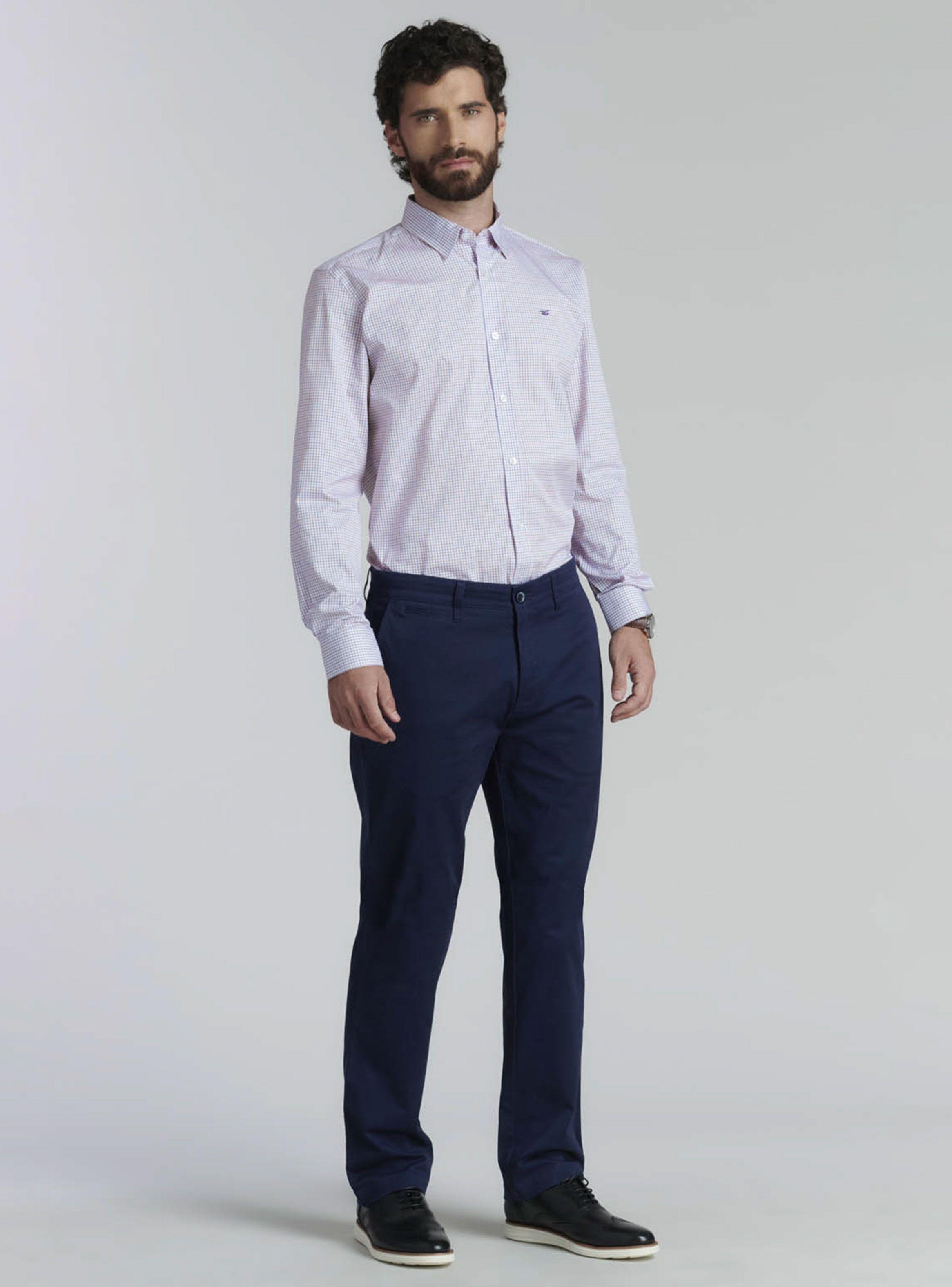Camisa Boston Casual Manga Larga-3