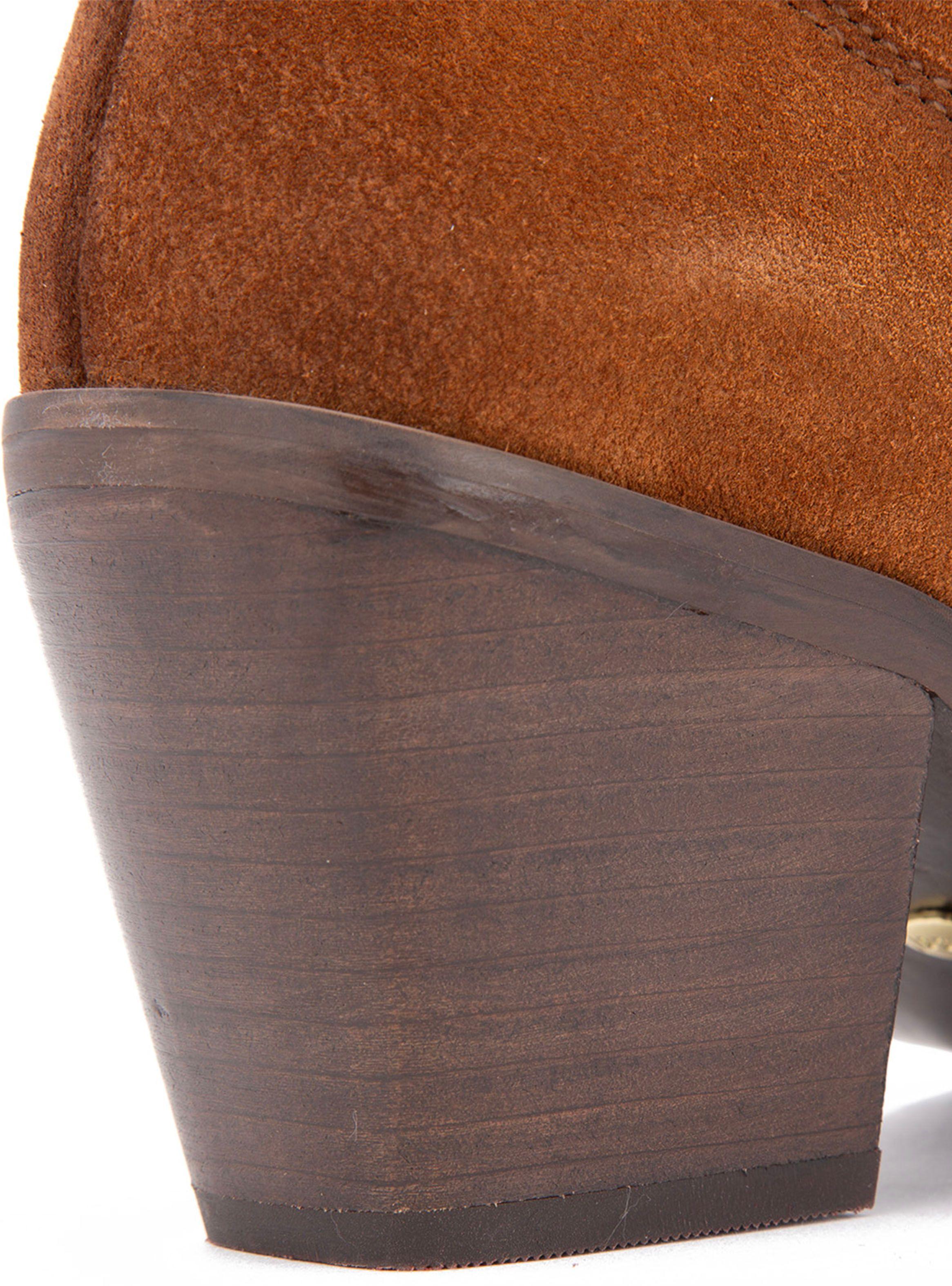 Bota Cuero Rain 660148 Wester  Mujer-4