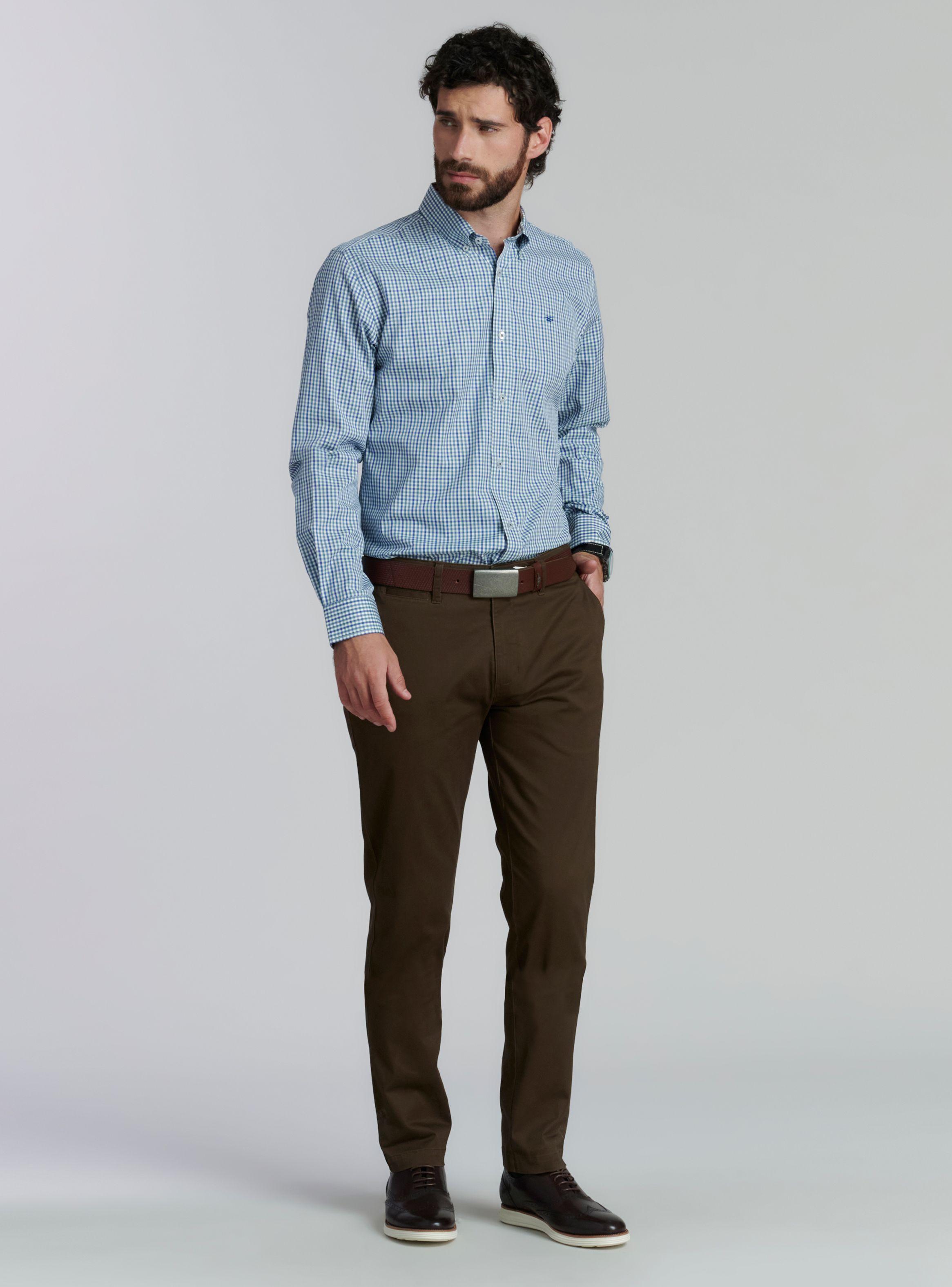 Camisa Conroe Casual Manga Larga-3