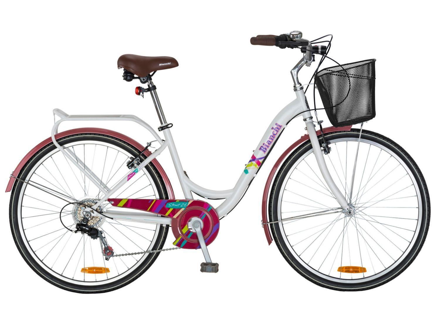 Bicicleta de Paseo Bianchi Mujer Aro 26" Wolf DSX-0