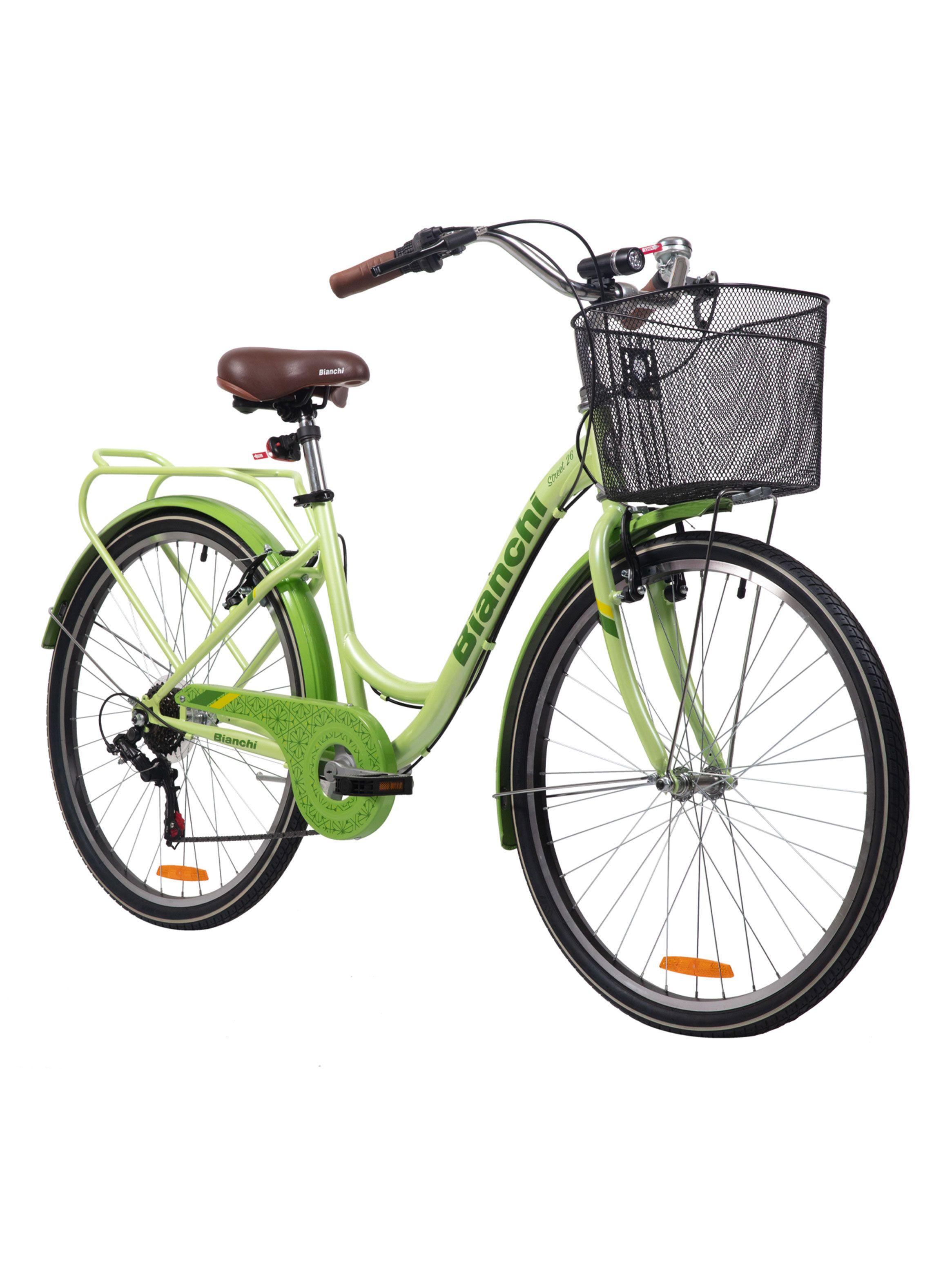 Bicicleta de Paseo Bianchi Mujer Aro 26" Wolf DSX-1