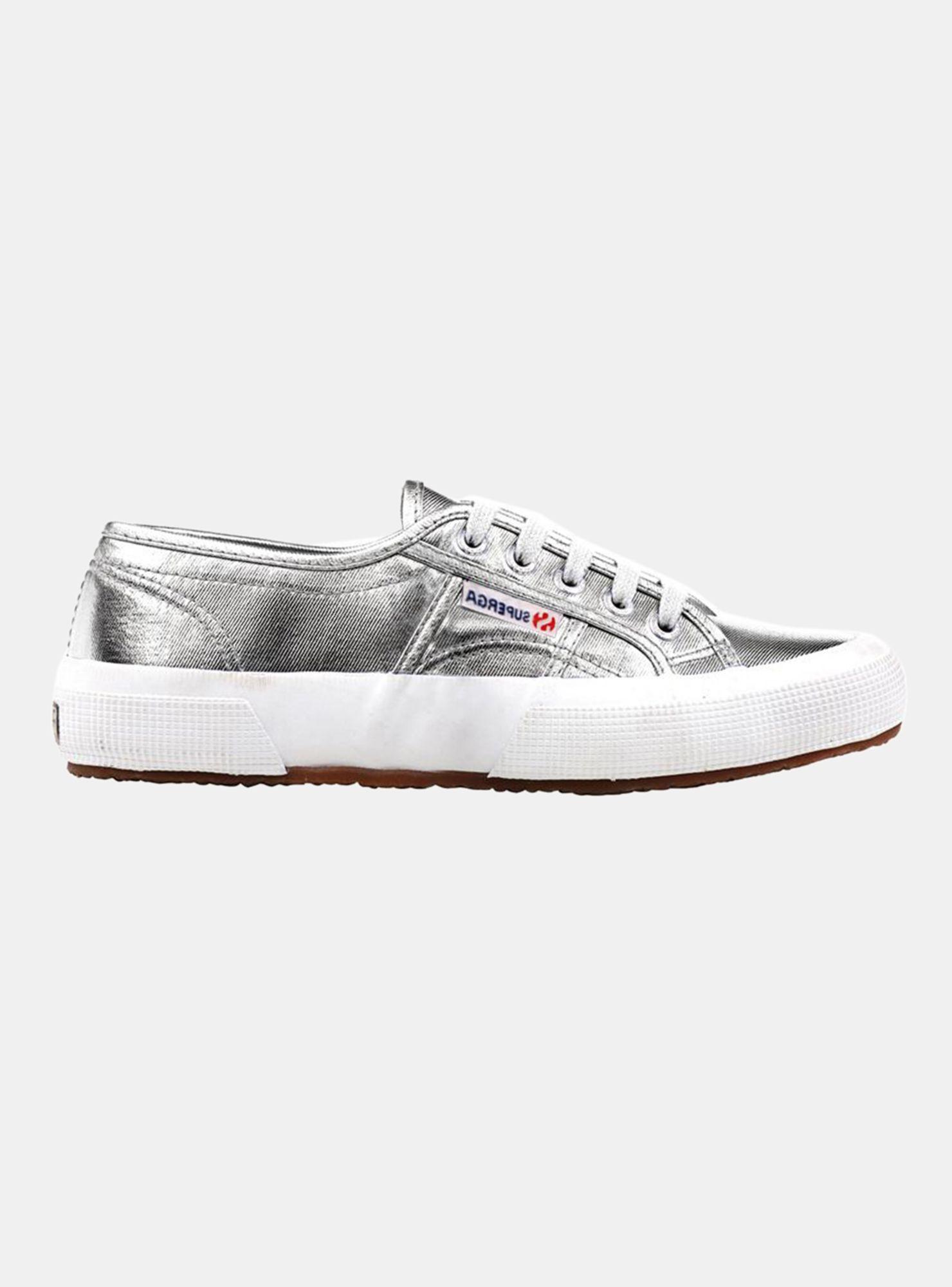 Zapatilla Superga Superga 2750 Lamew urbana Mujer Plata-0