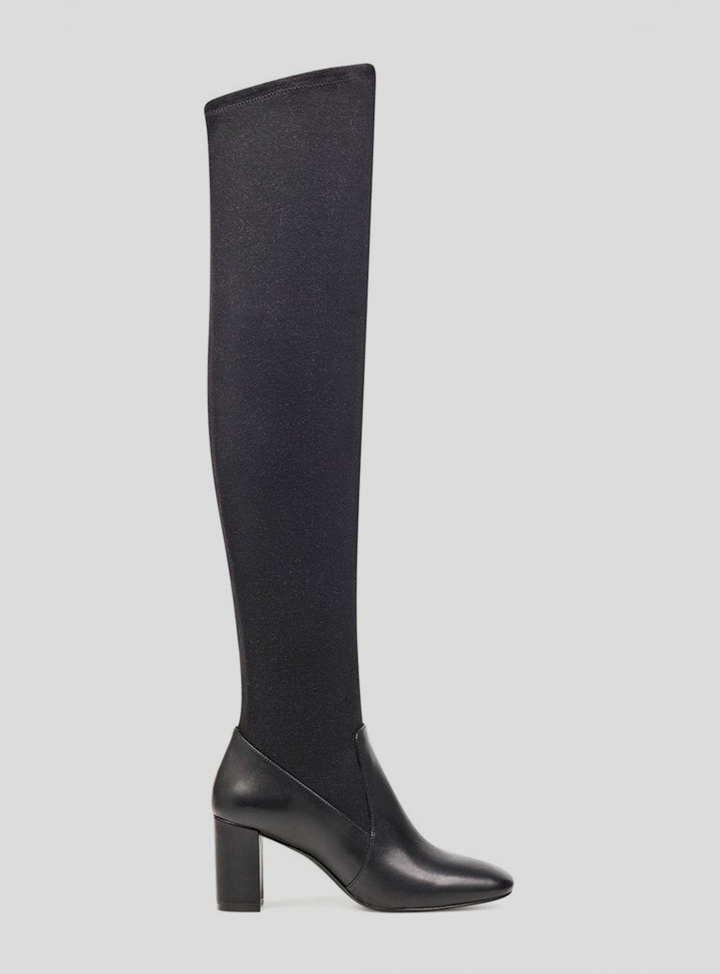 Bota Nine West Mujer Xperian Negro-0