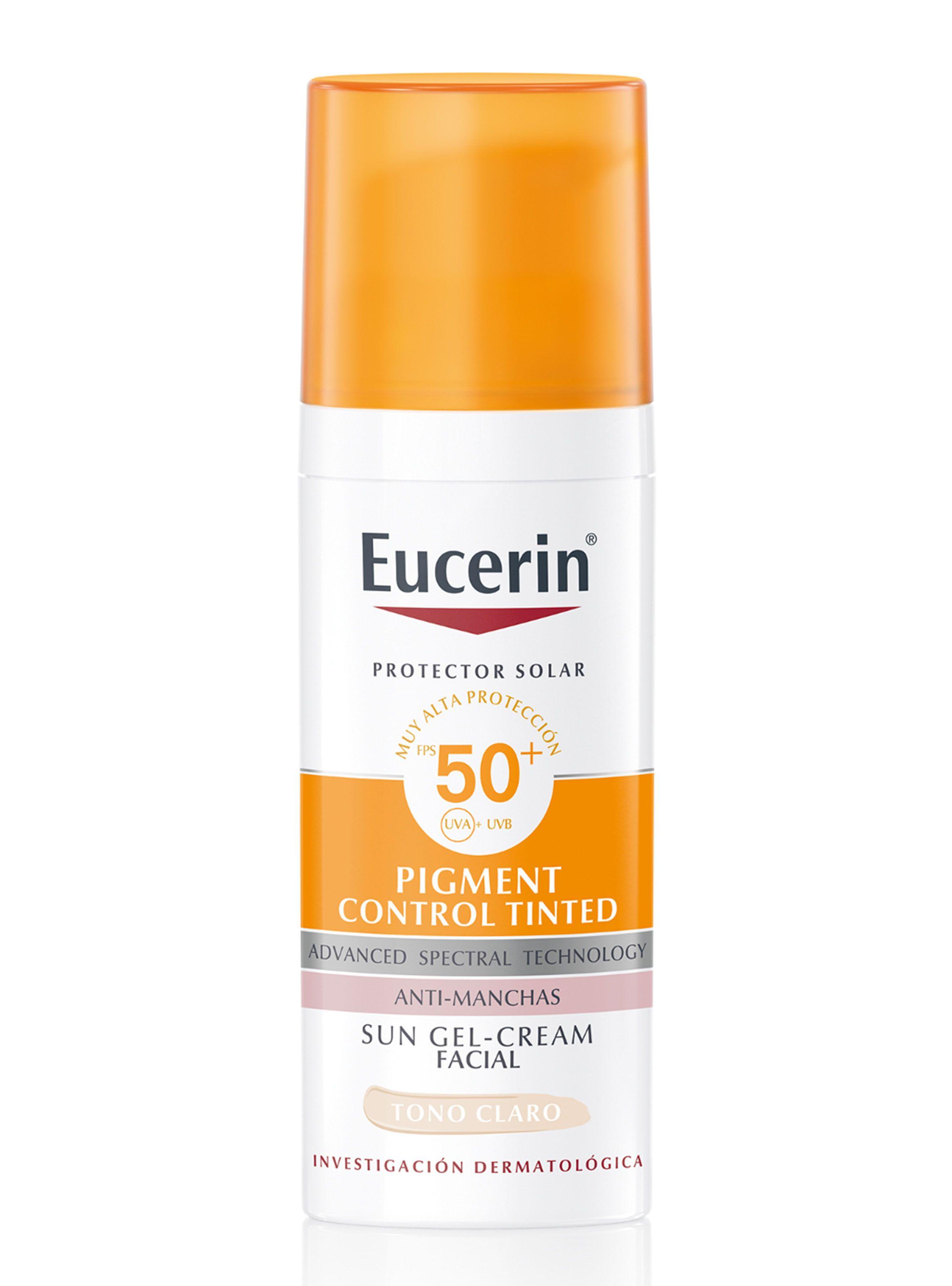 Eucerin Sun Pigment Control Tinted Facial Tono Claro Protector Solar FPS50+ 50ml-0