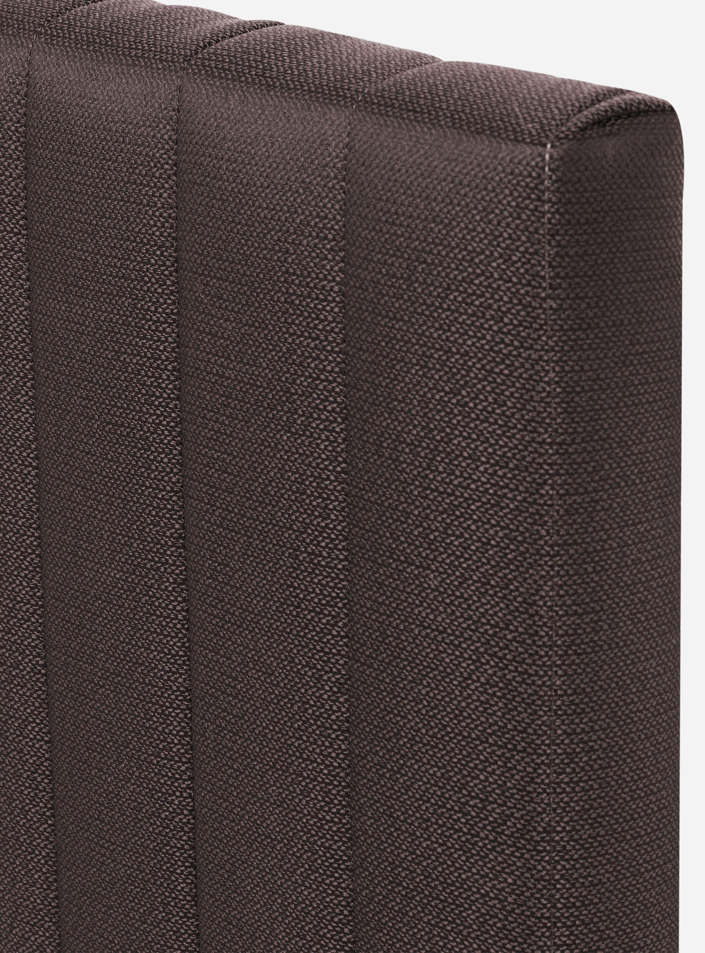 Cama Europea Ergo T New 1 Plaza + Repaldo Lucio Chocolate-4