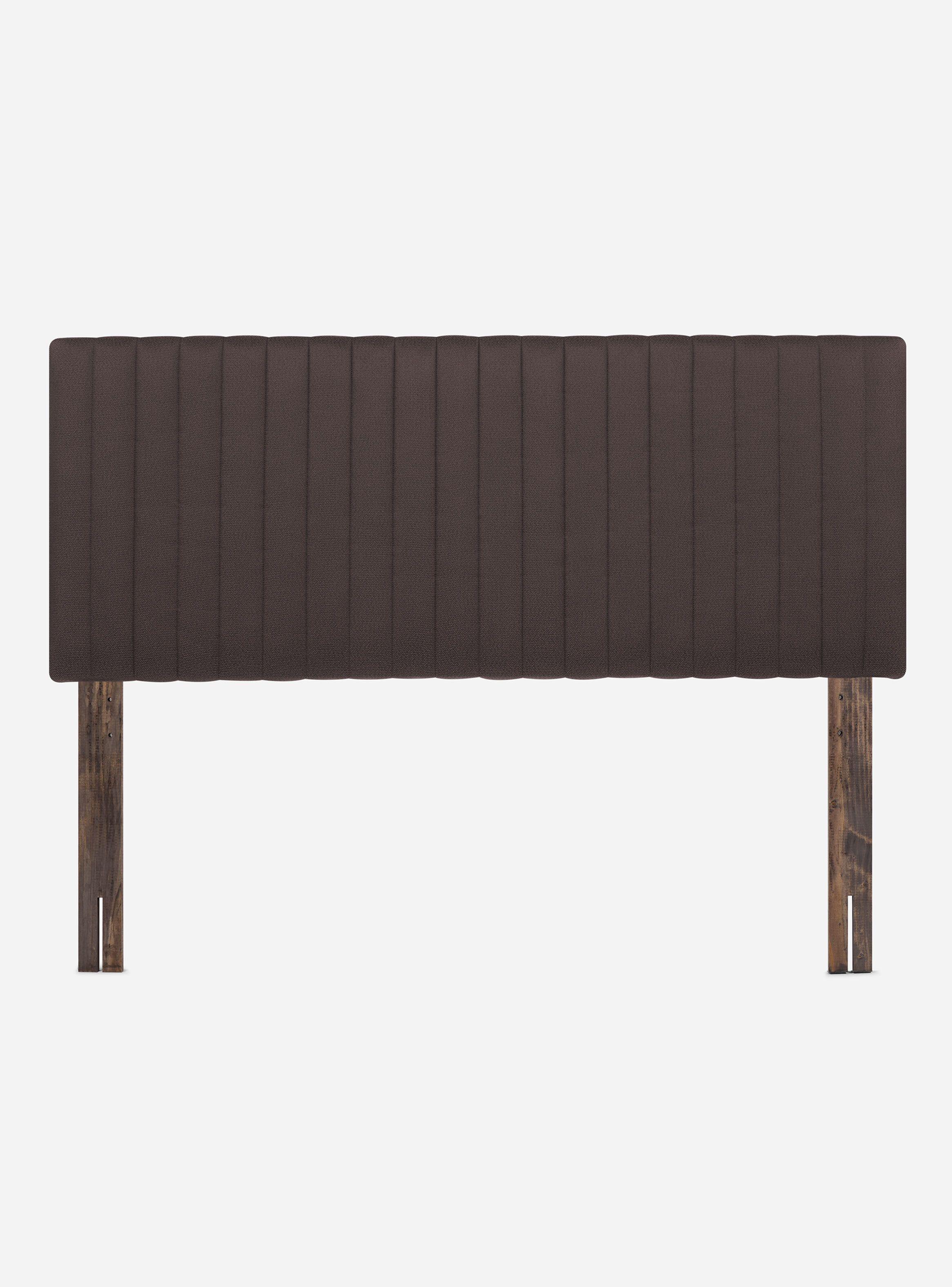 Cama Europea Ergo T New 2 Plazas + Respaldo Lucio Chocolate-2
