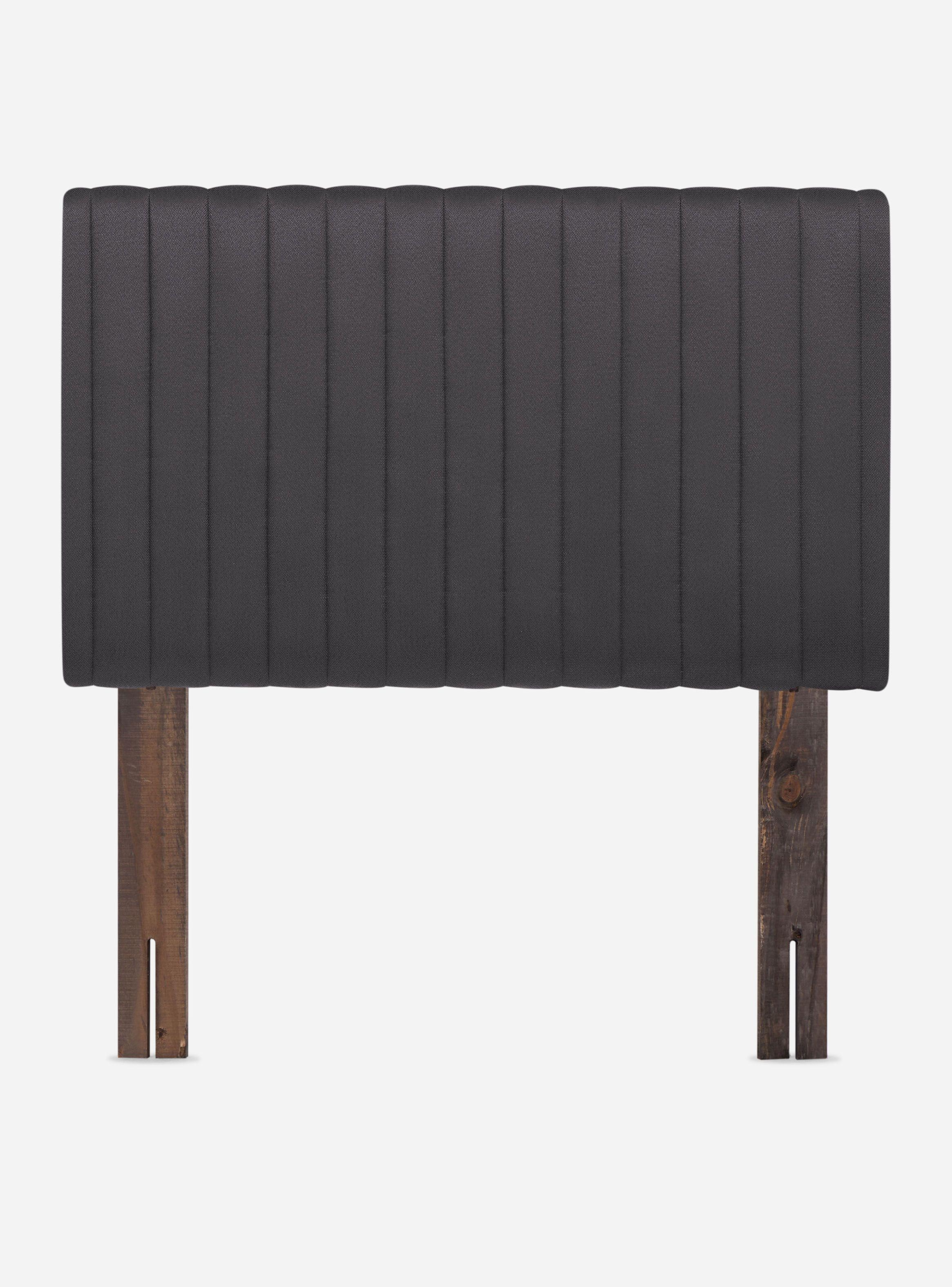 Cama Europea Ergo T New 1.5 Plazas + Respaldo Lucio Grafito-2