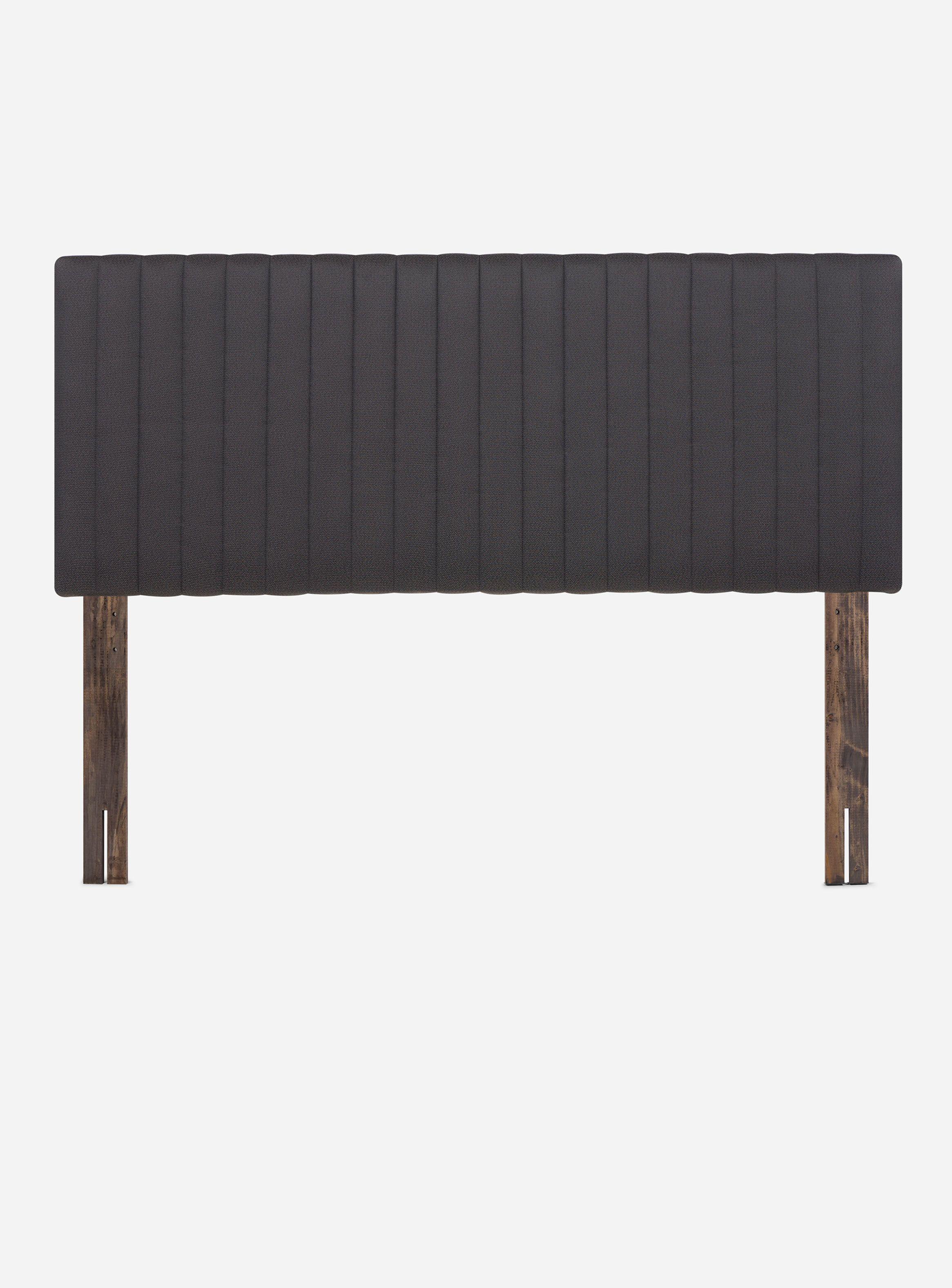Cama Europea Ergo T New 2 Plazas + Respaldo Lucio Grafito-2
