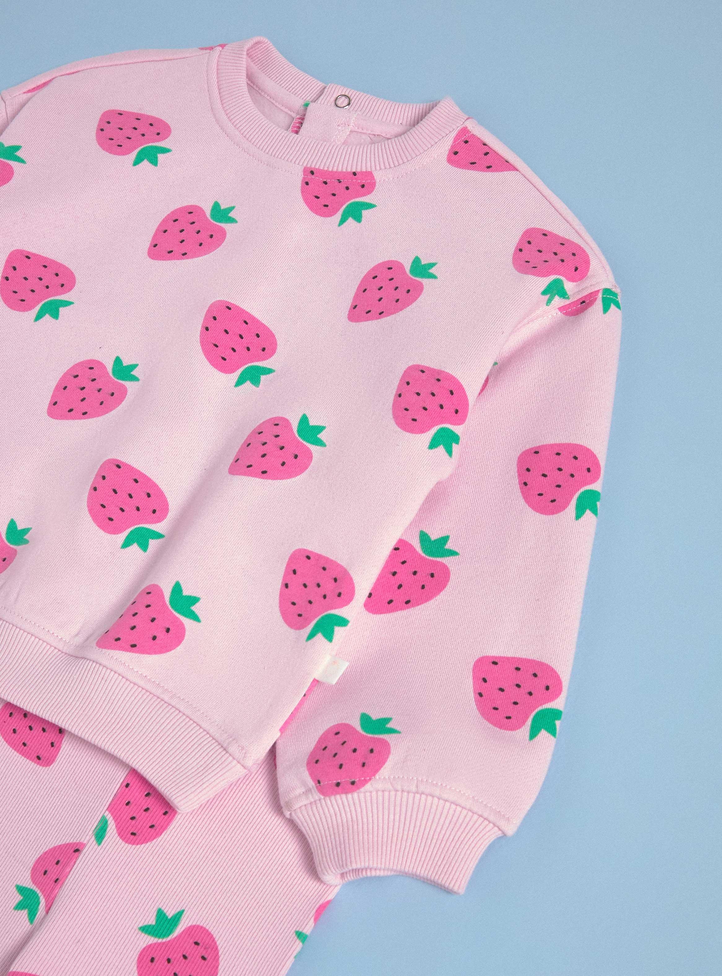 Buzo con Calzas de Rib con Estampado Combinado-2
