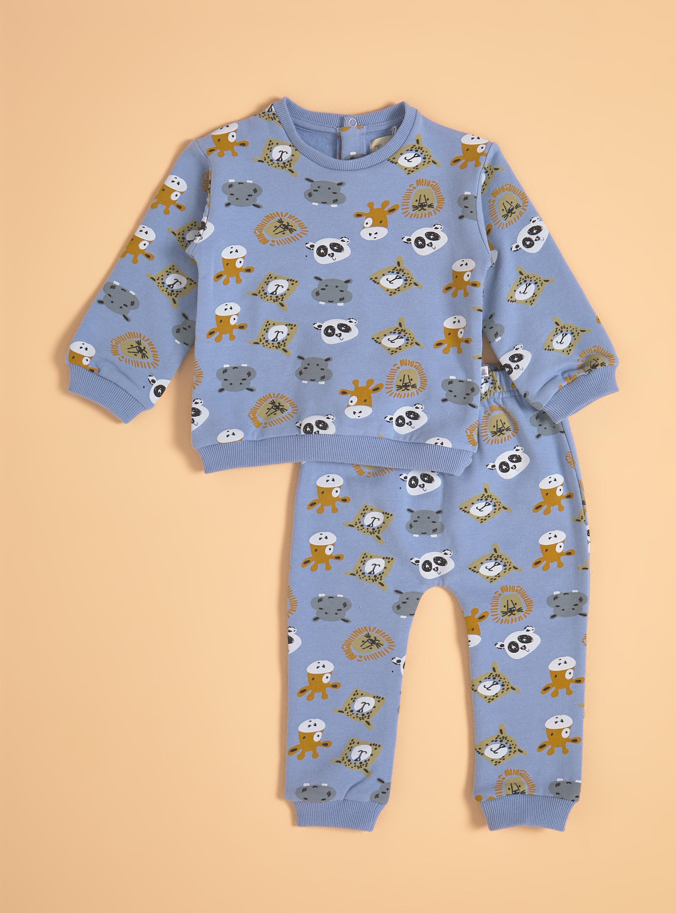 Conjunto de Polerón y Jogger Estampado-1