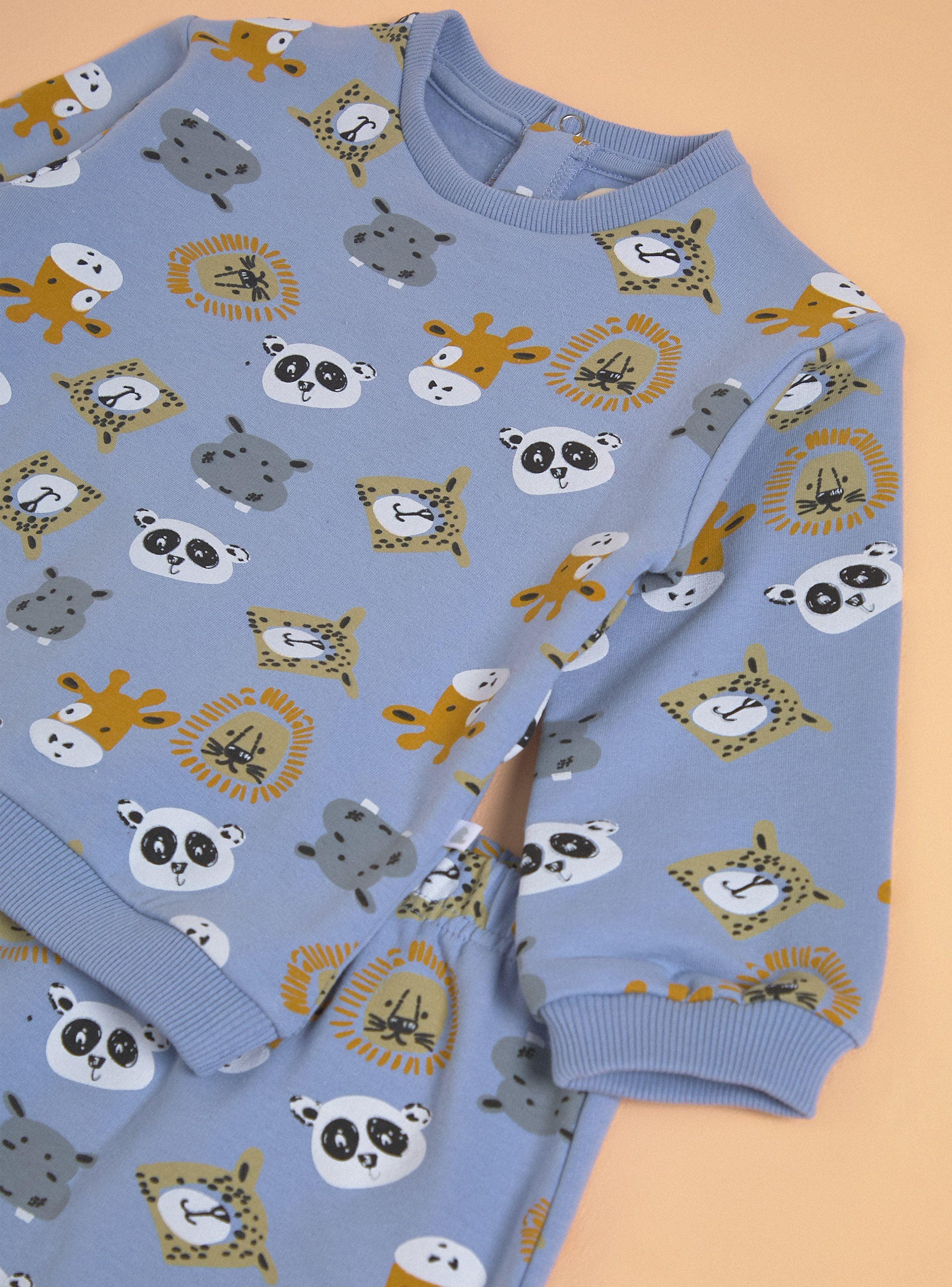 Conjunto de Polerón y Jogger Estampado-2