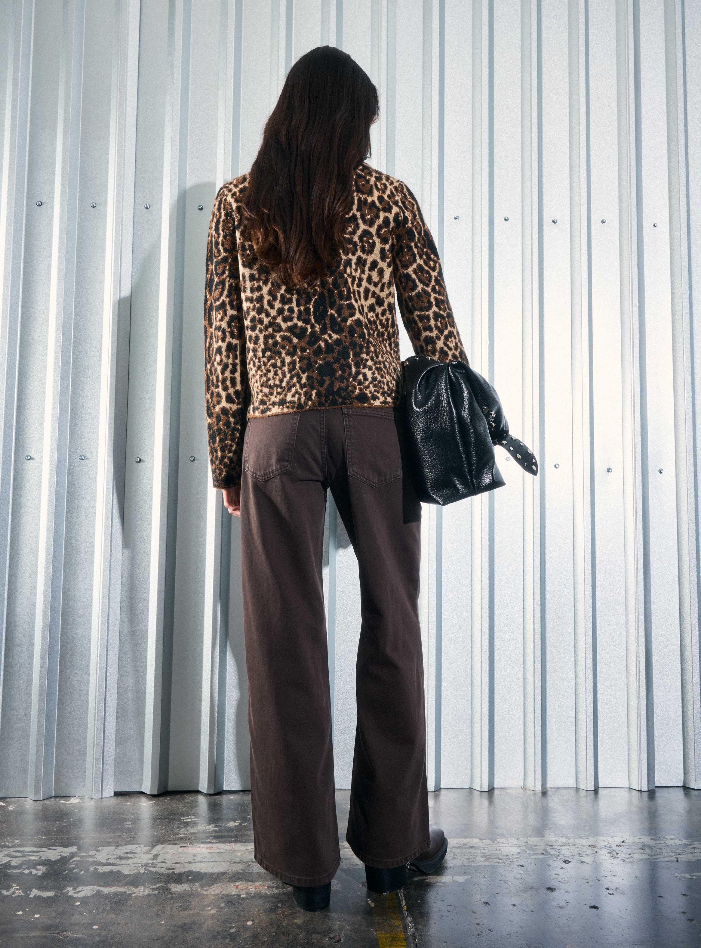 Pantalón Básico 5 Bolsillos Wide-5