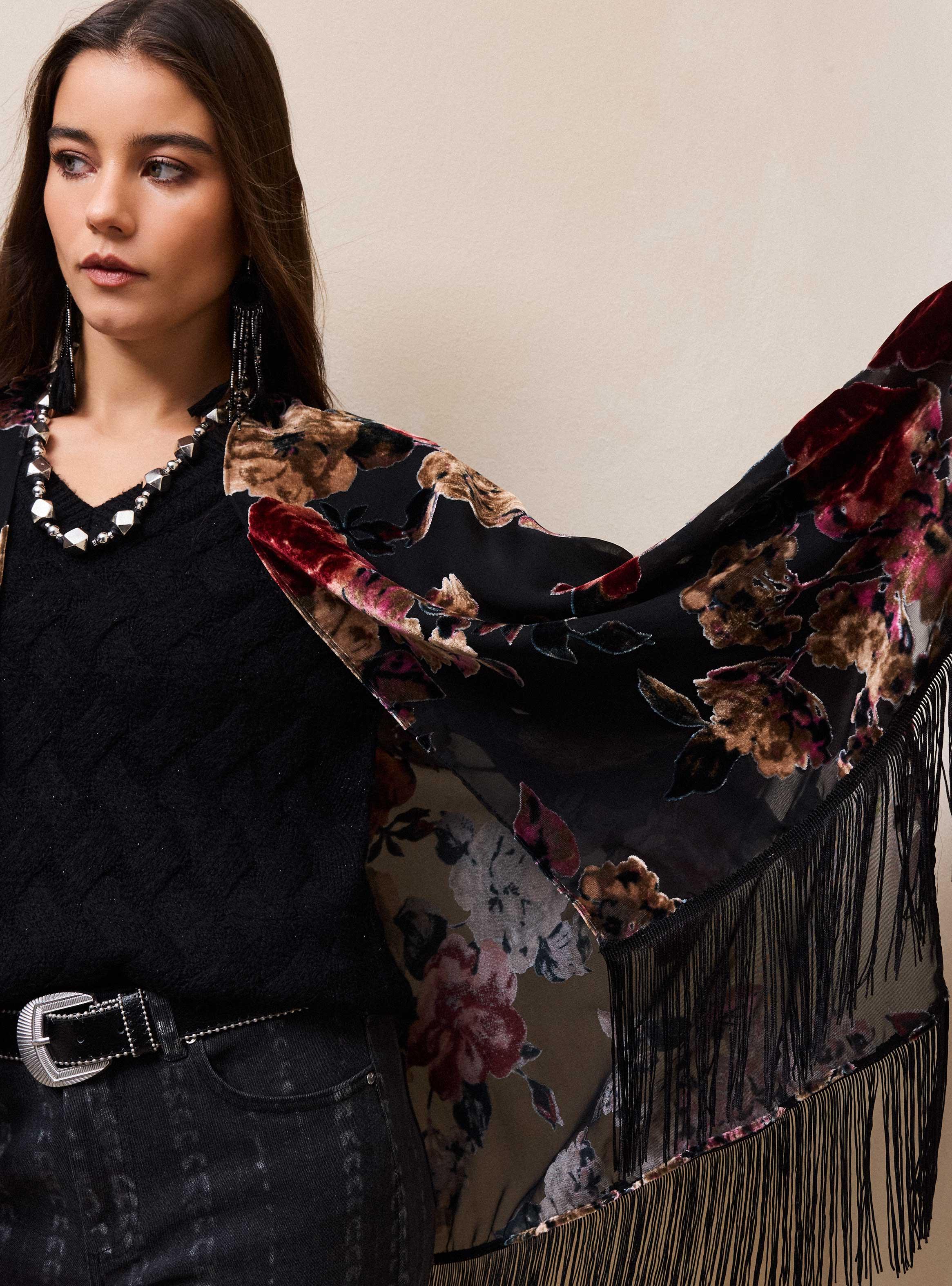 Kimono Tapado Devoré Diseño-4