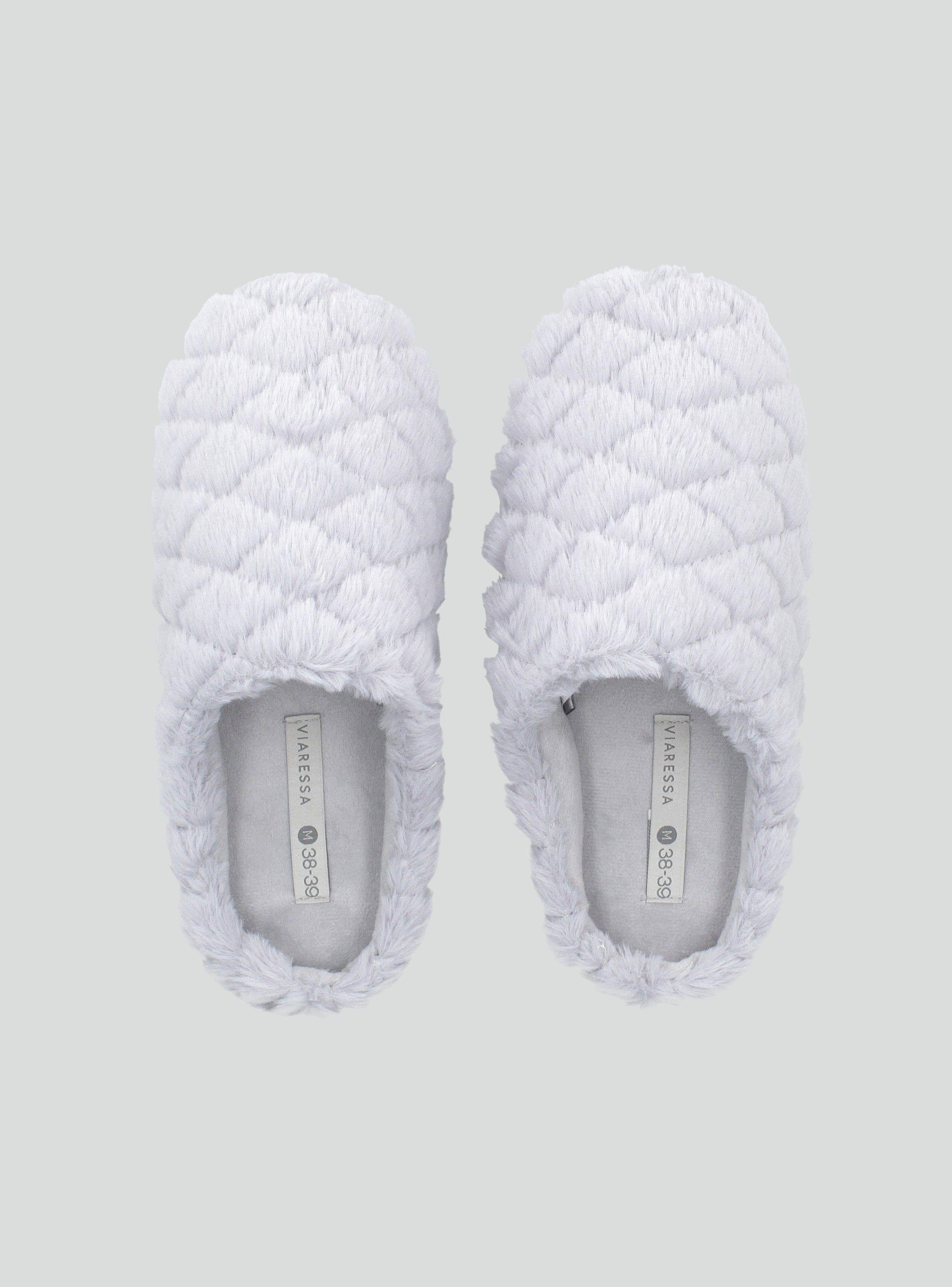 Pantufla Acolchado Peluditas-2