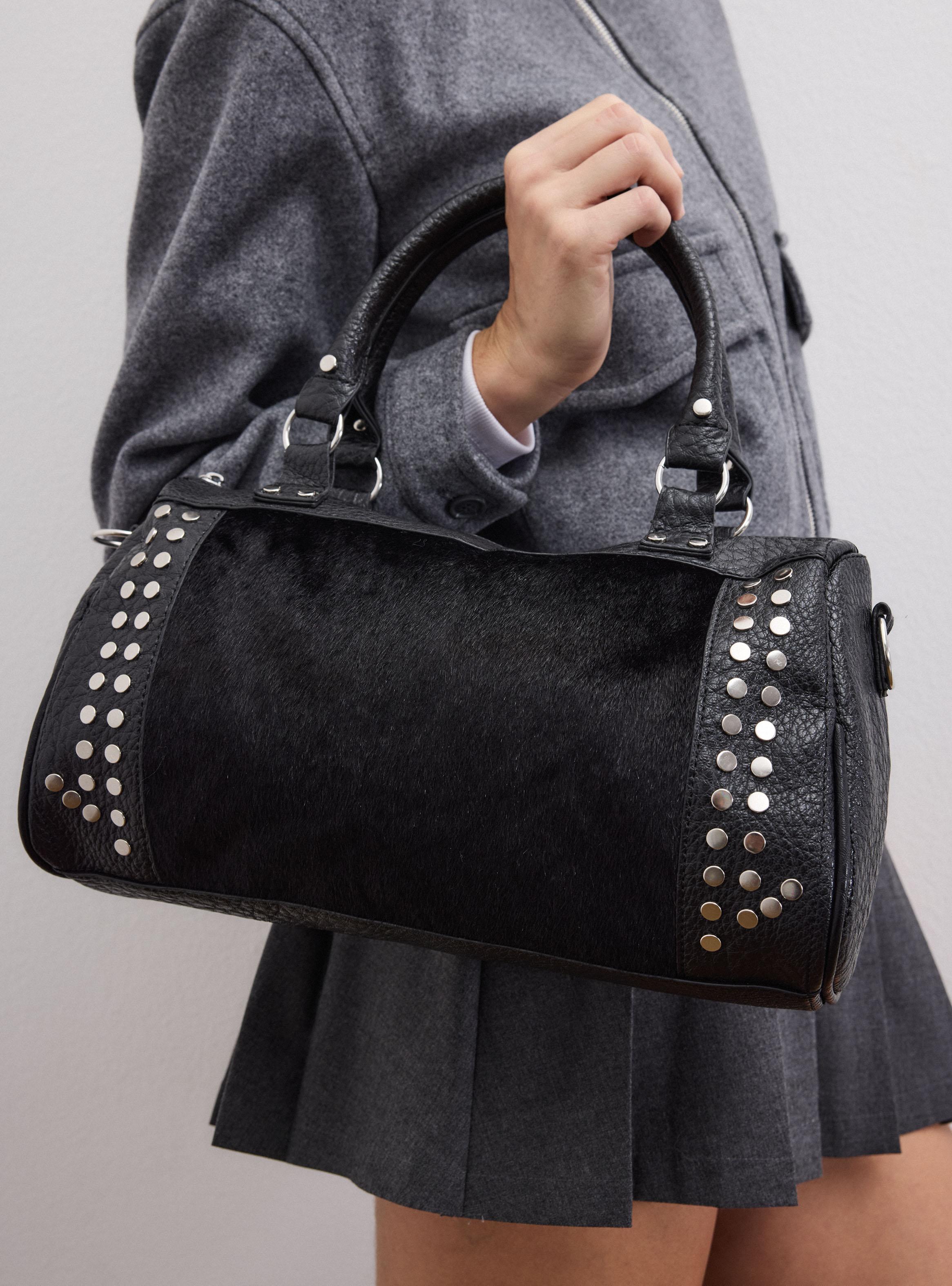 Cartera Bowling Efecto Pelo-6