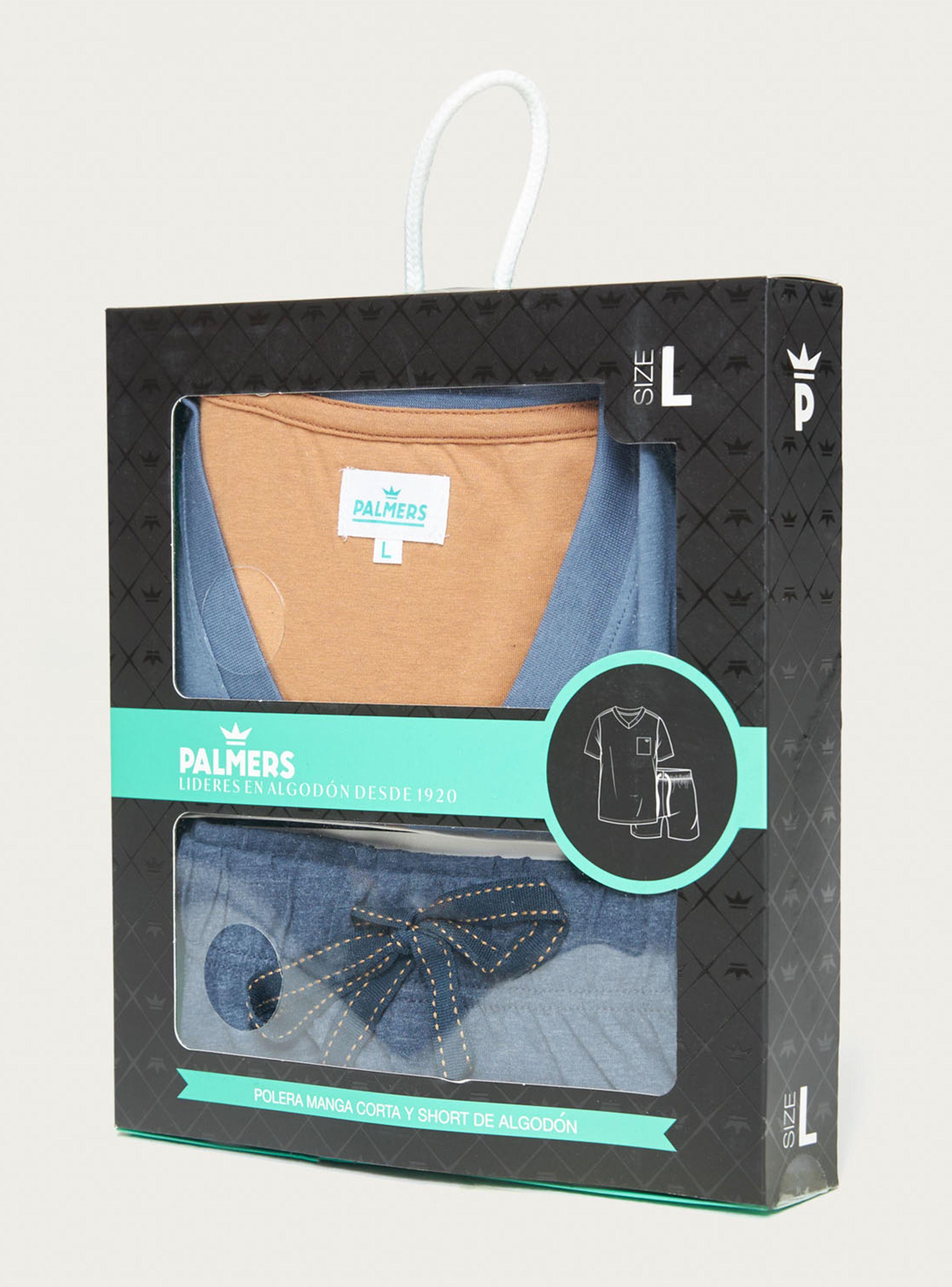Pijama Corto Jersey Azul 1-4