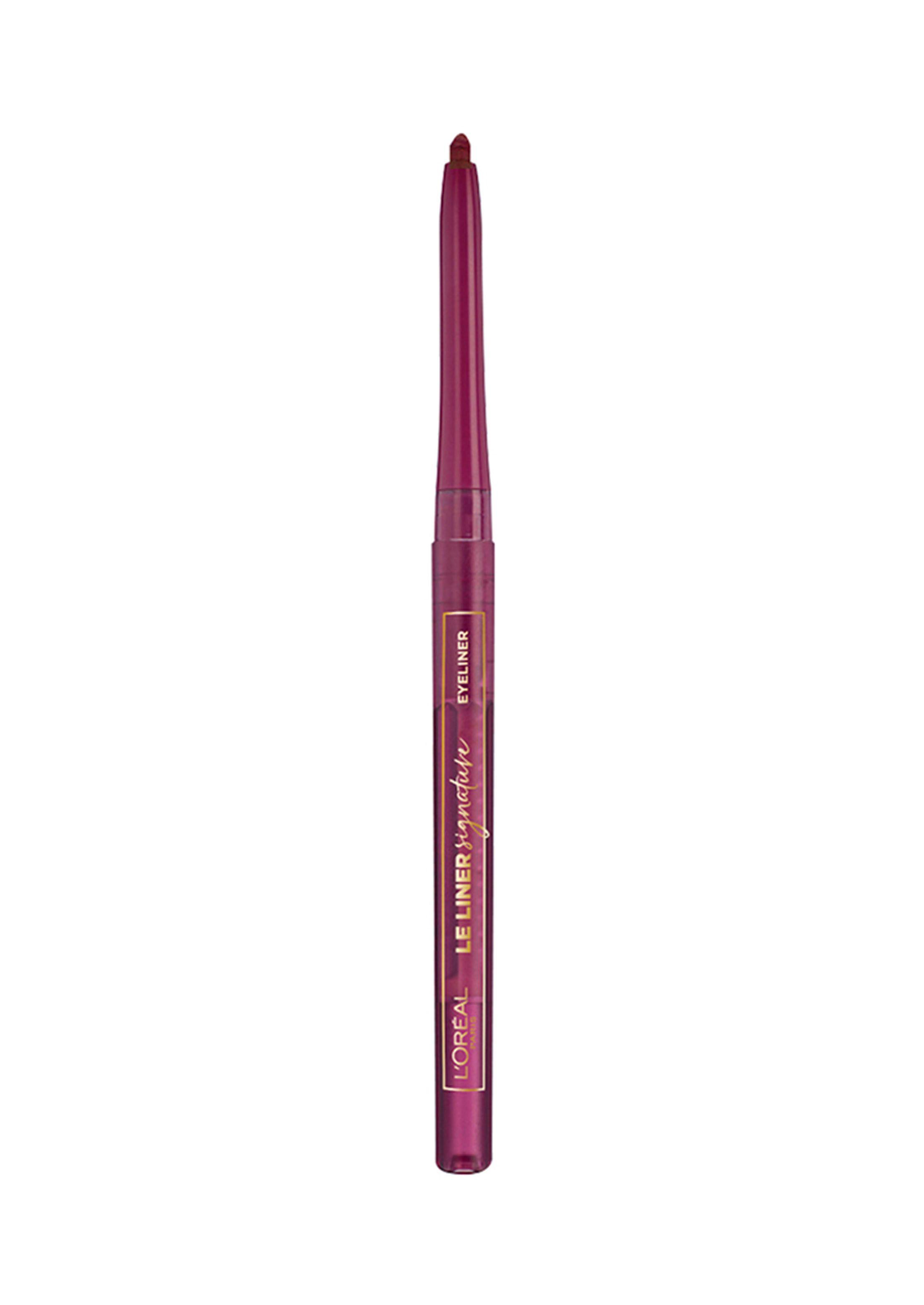 Delineador L'Oréal de Ojos Le Liner Signature 3 Rouge Noir-0