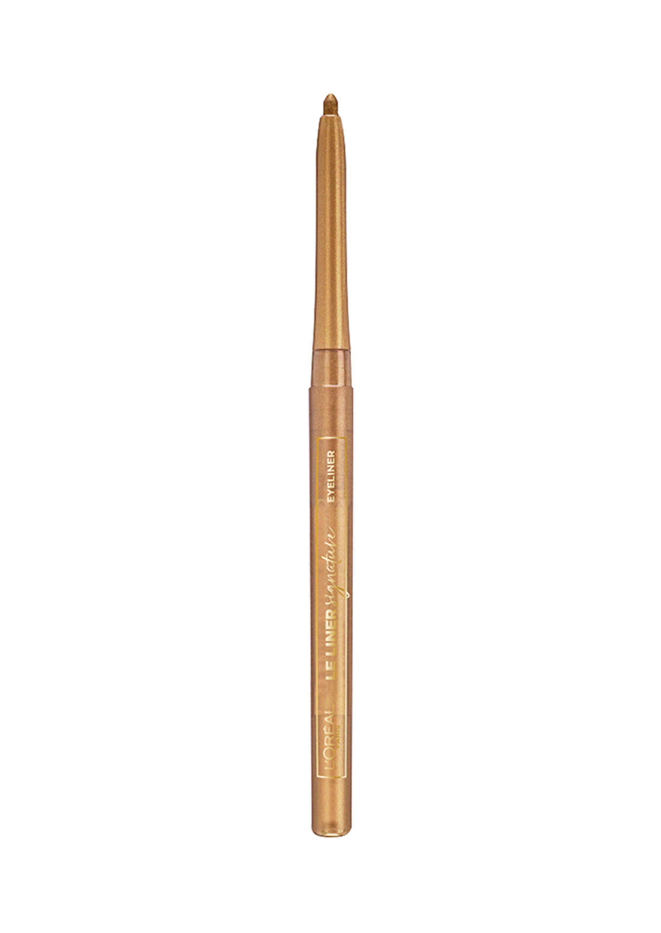 Delineador L'Oréal de Ojos Le Liner Signature 4 Gold Velvet-0