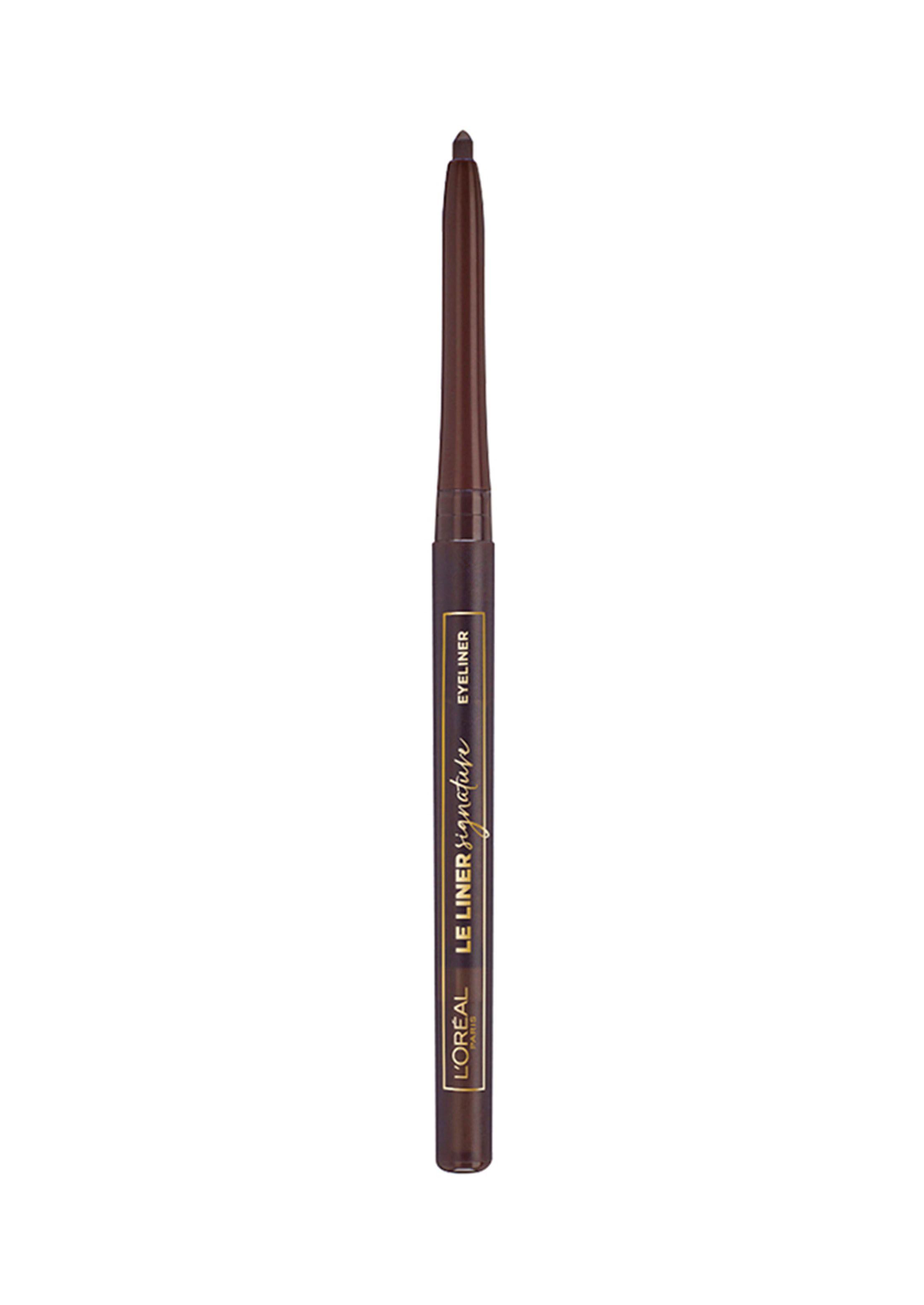 Delineador L'Oréal de Ojos Le Liner Signature 5 Brown Denim-0