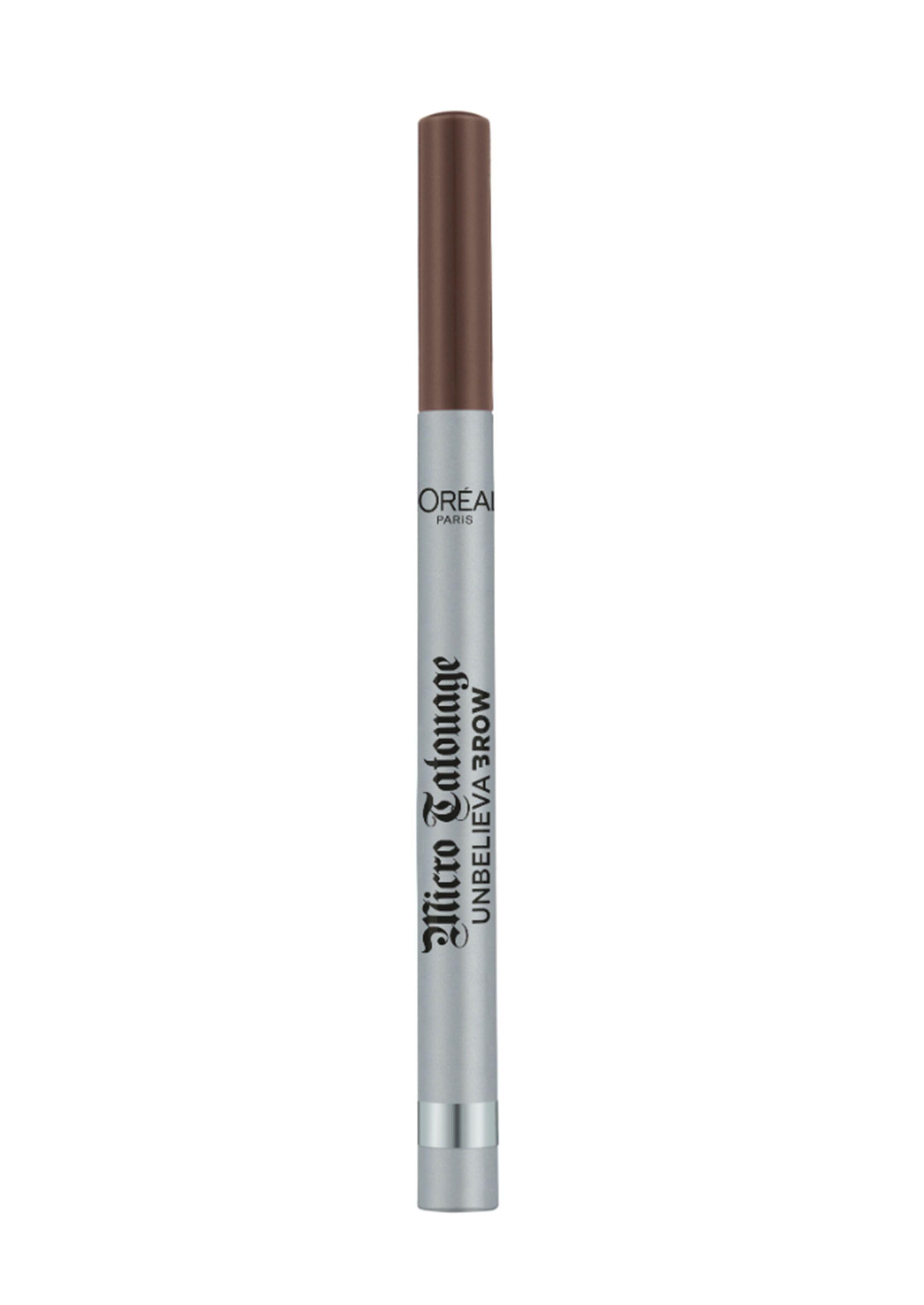 Perfilador L'Oréal de Cejas Micro Tatouage 108 Dark Brunette-2