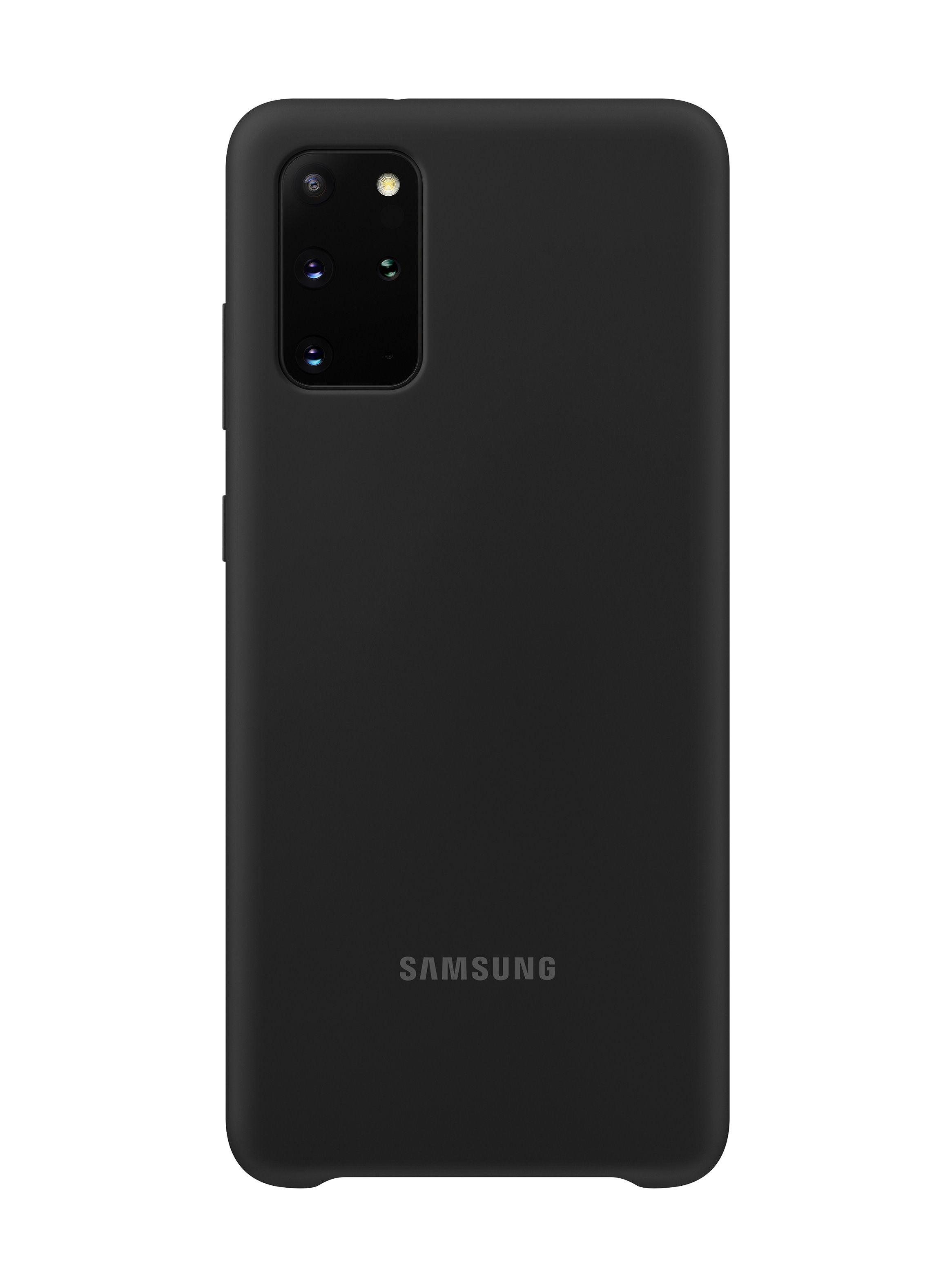 Carcasa Samsung Silicone Cover Galaxy S20+ Negro-0