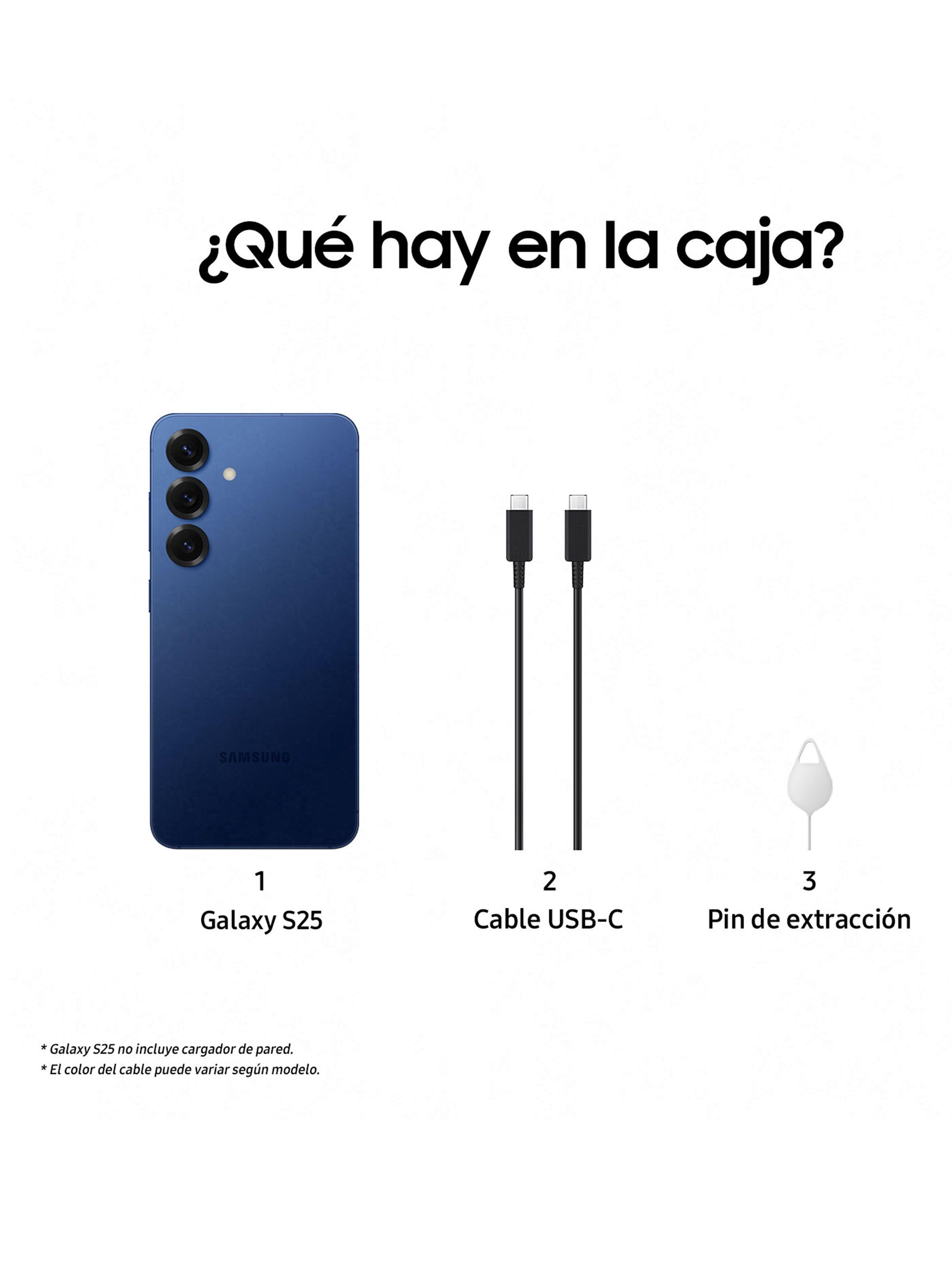 Smartphone Galaxy S25 128GB 6.2" Navy Liberado-4