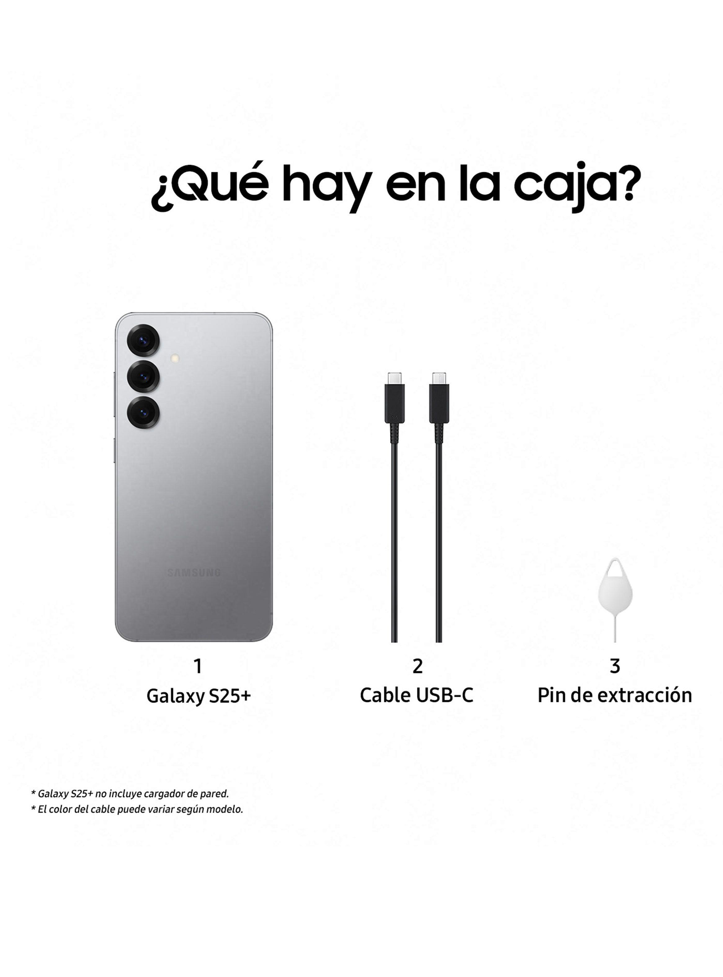 Smartphone Galaxy S25+ 256GB 6.7" Silver Shadow Liberado-4