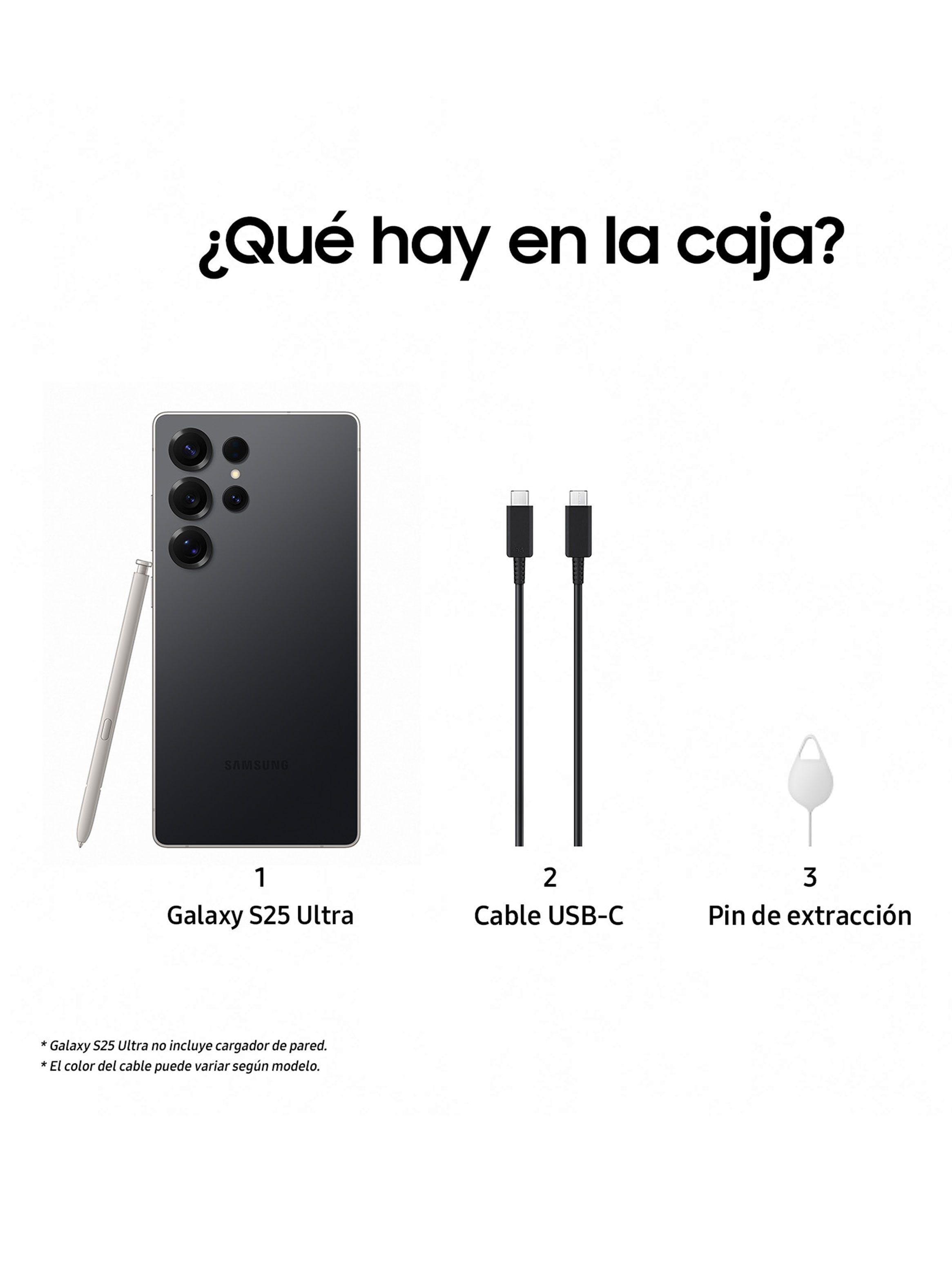 Smartphone Galaxy S25 Ultra 512GB 6.9" Titanium Black Liberado-4