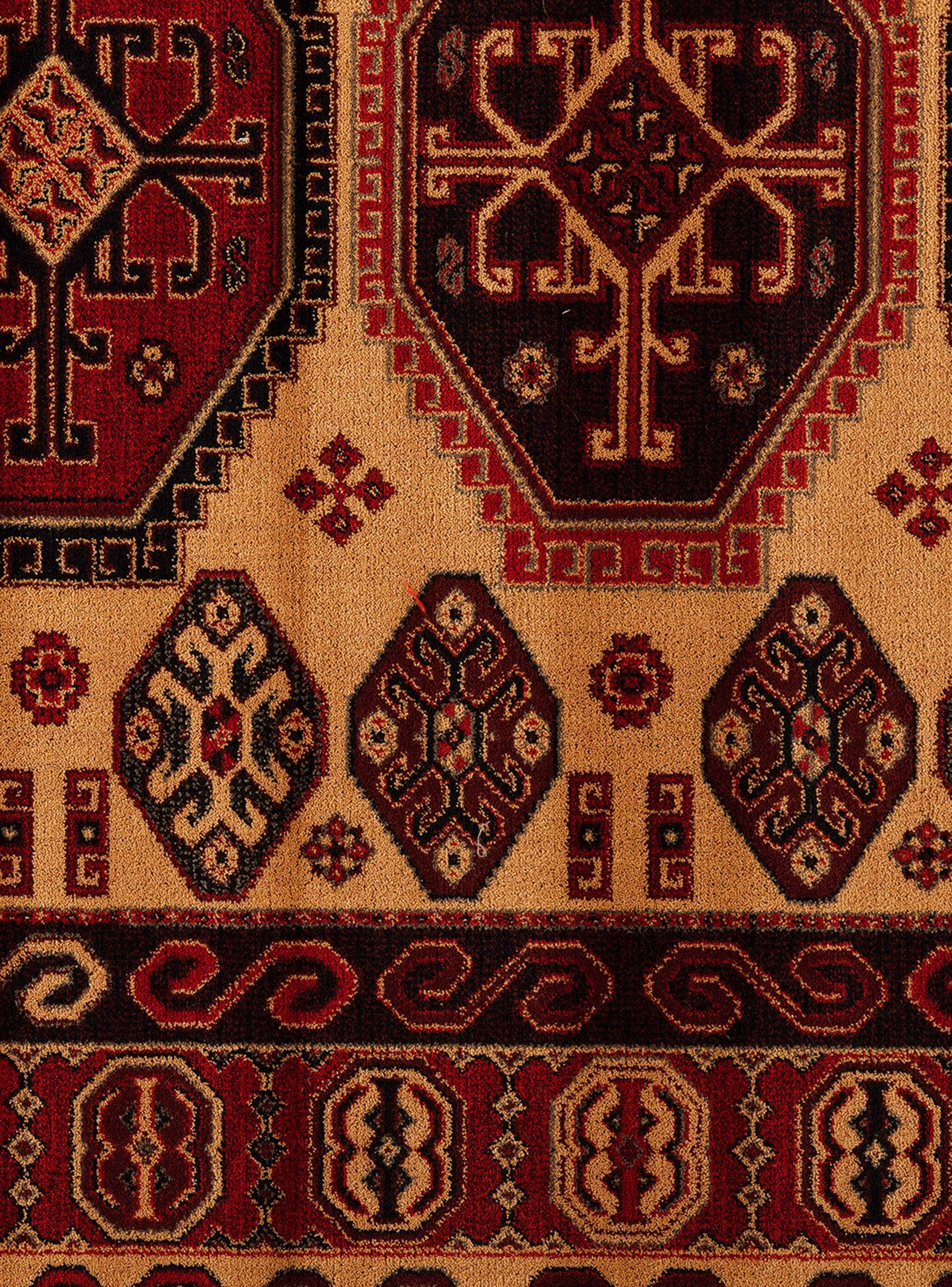 Alfombra Afgan 200x300 cm Rojo D3-1