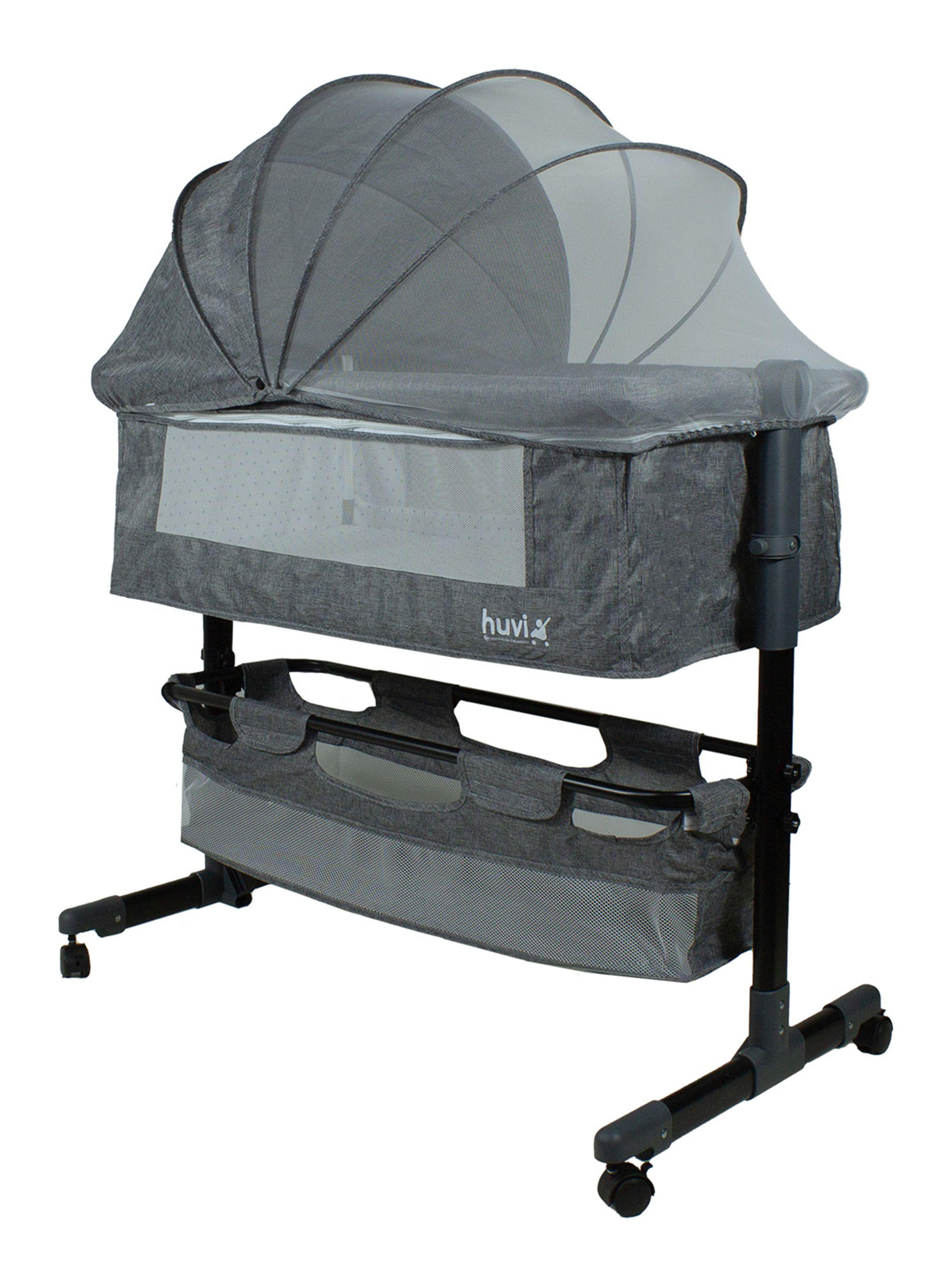 Cuna Colecho Cozy Gris-2