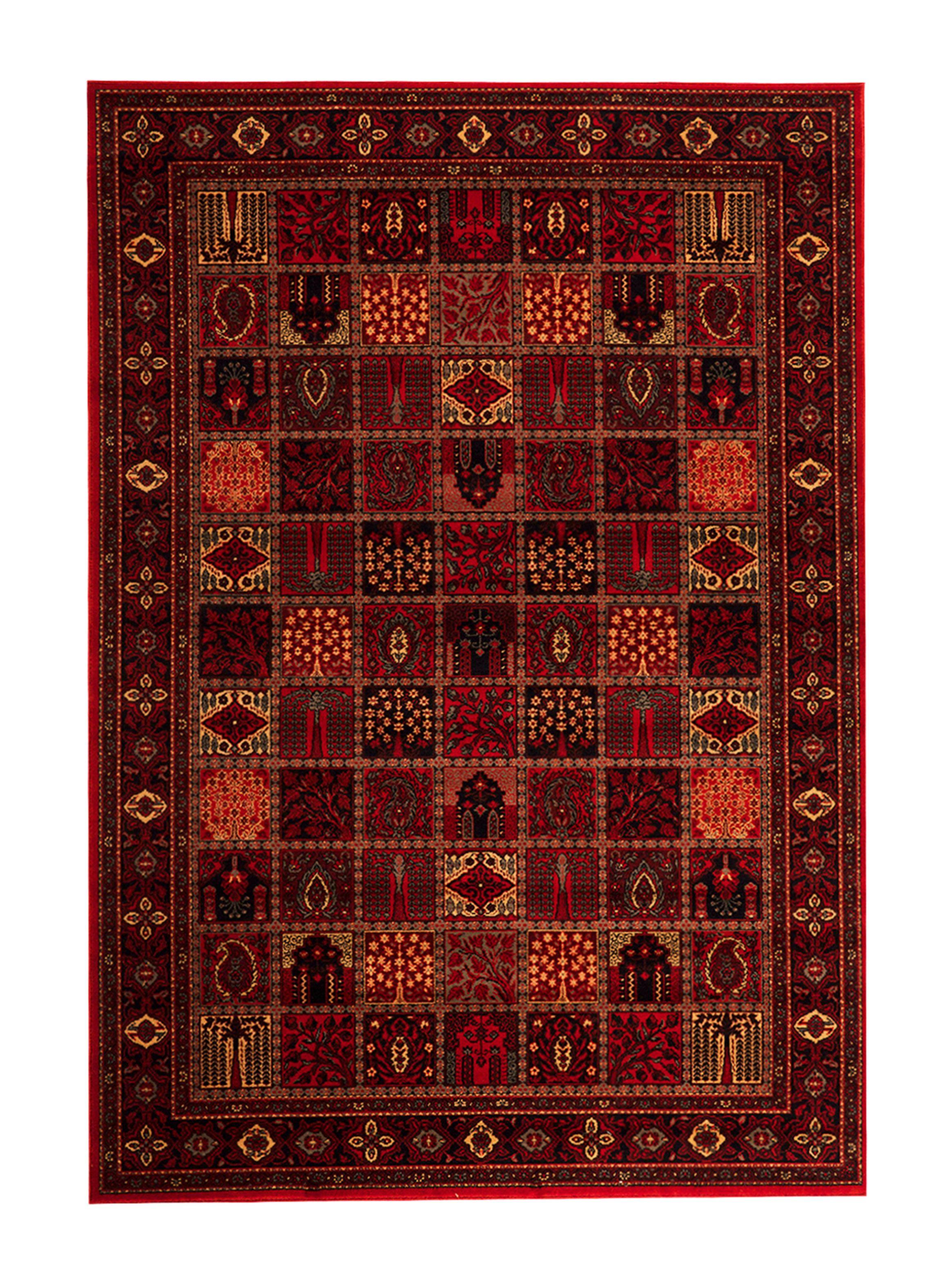 Alfombra Afgan 200x300 cm Rojo D4-0