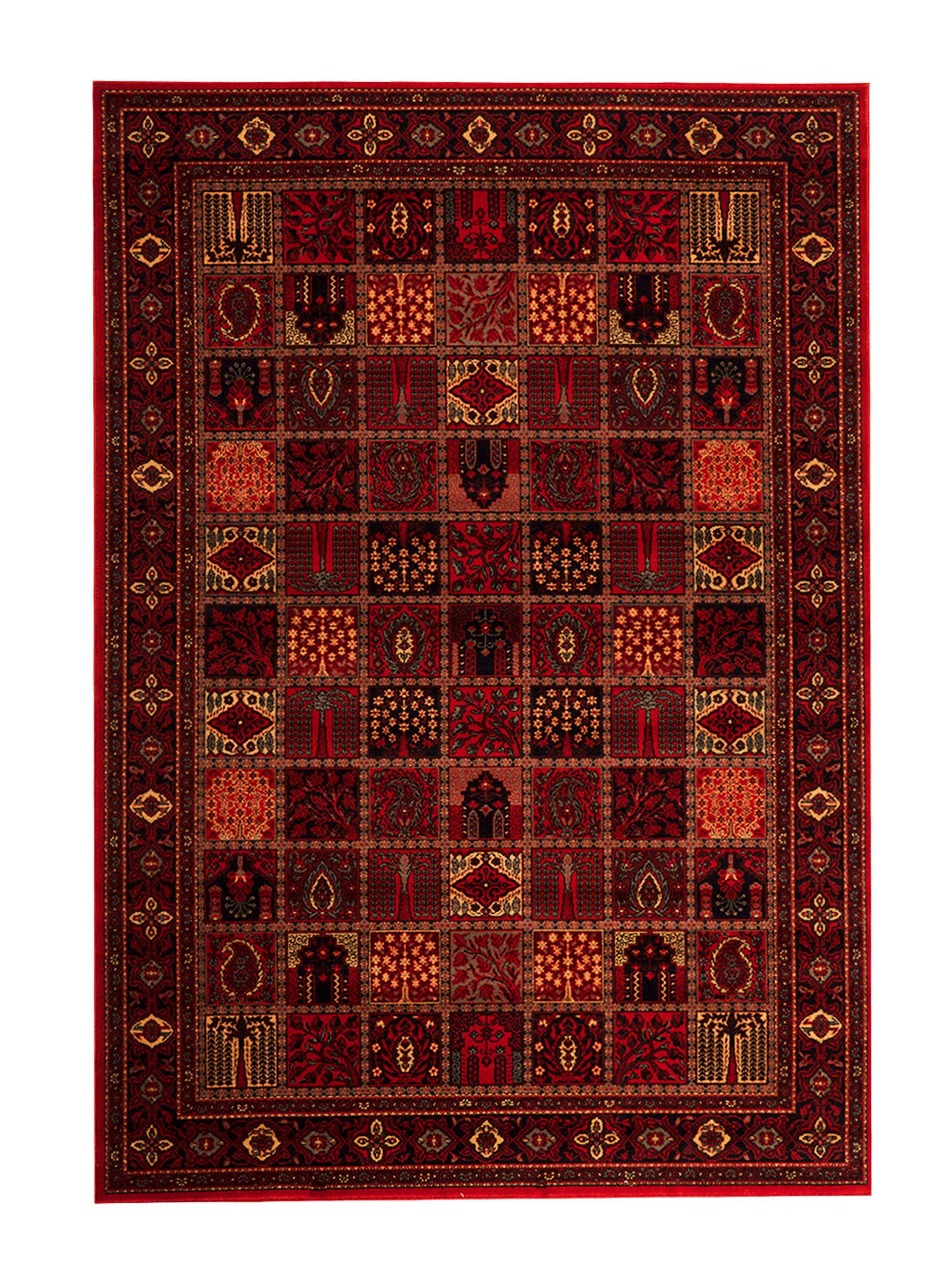 Alfombra Afgan 240x350 cm Rojo D1-0