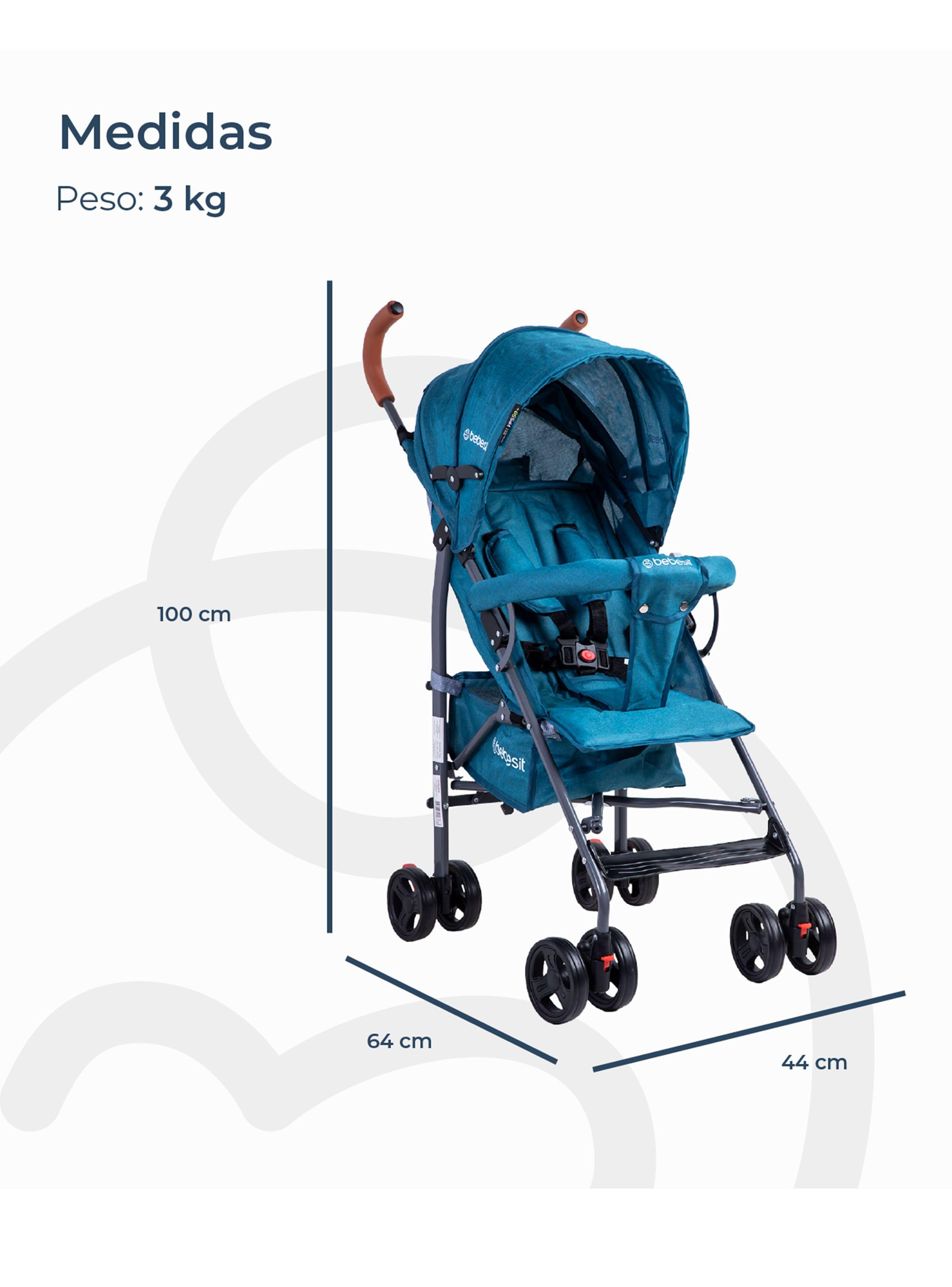 Coche Paragua 5126Sxl Azul-1