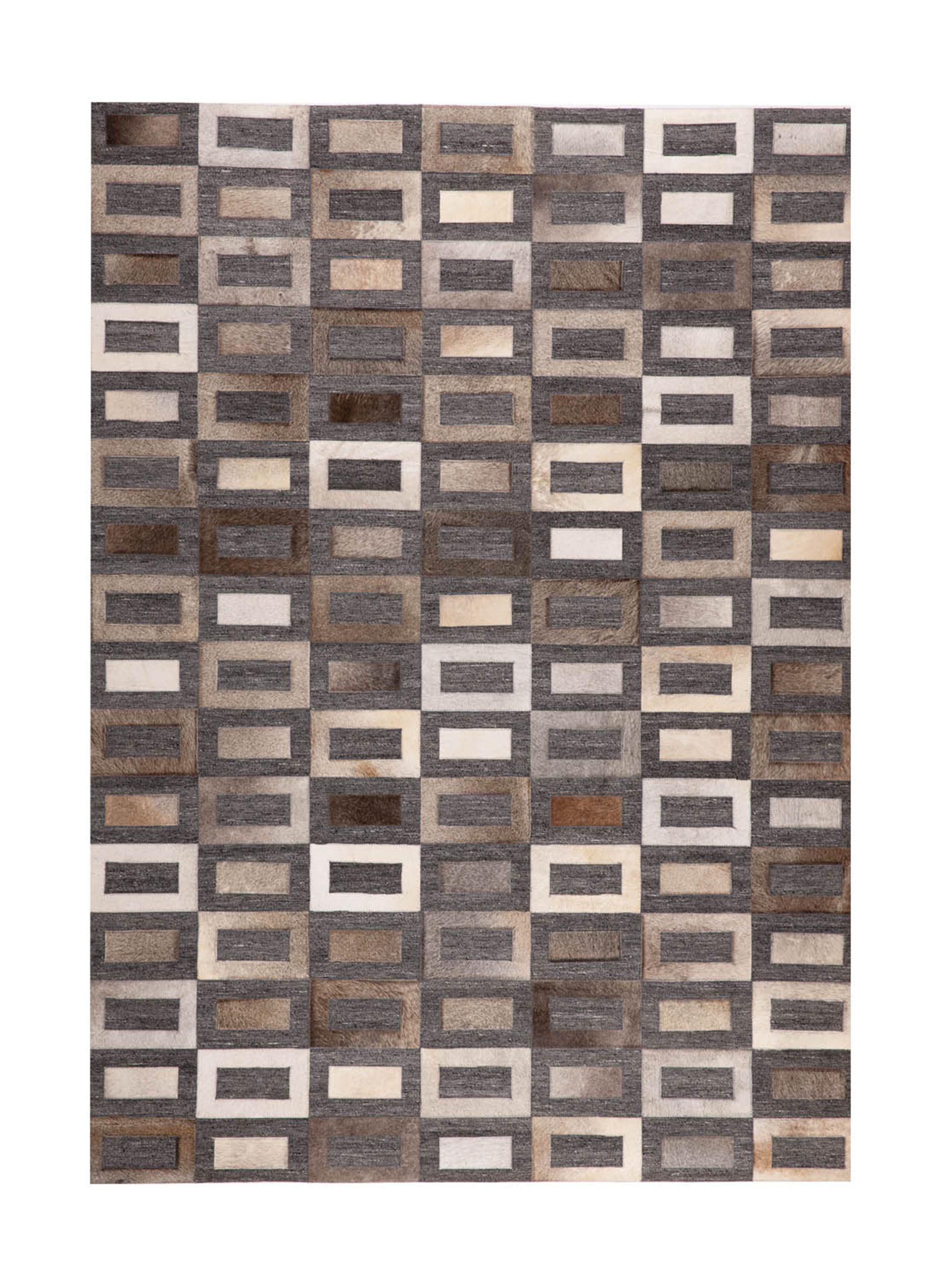Alombra Leather 160x230 cm Gre-0