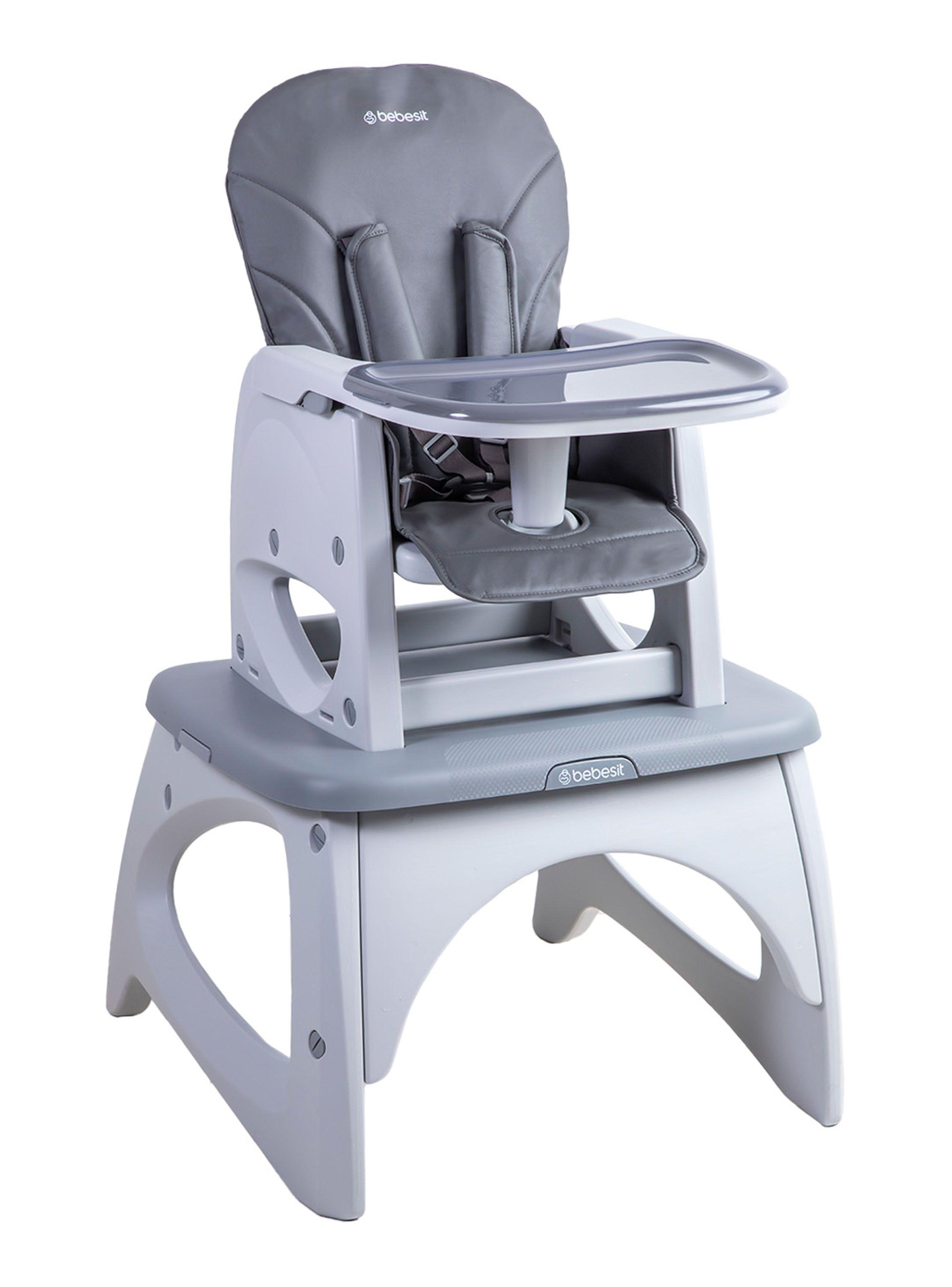 Silla de Comer Eat & Swing Gris-1