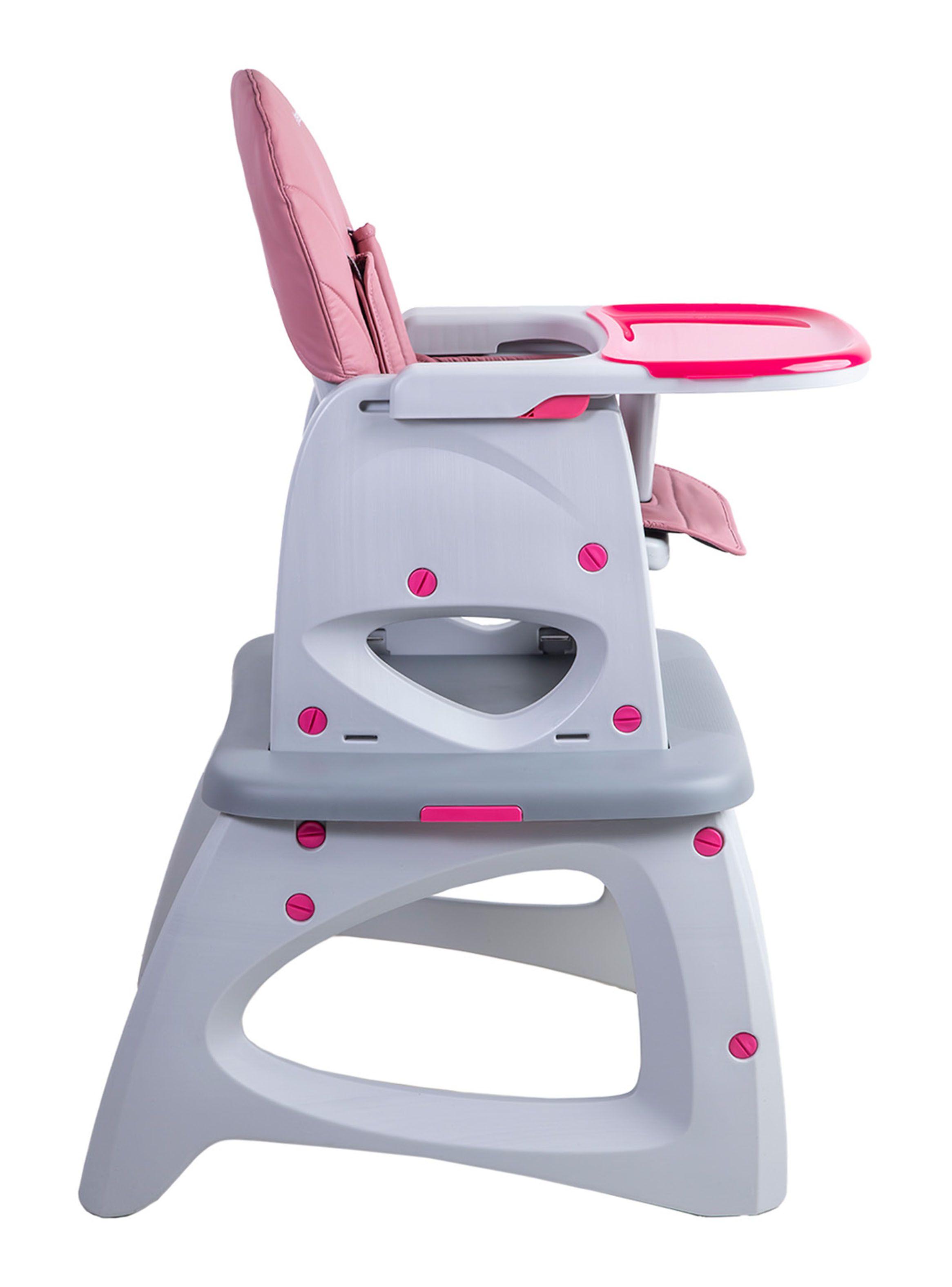 Silla de Comer Eat & Swing Rosa-2