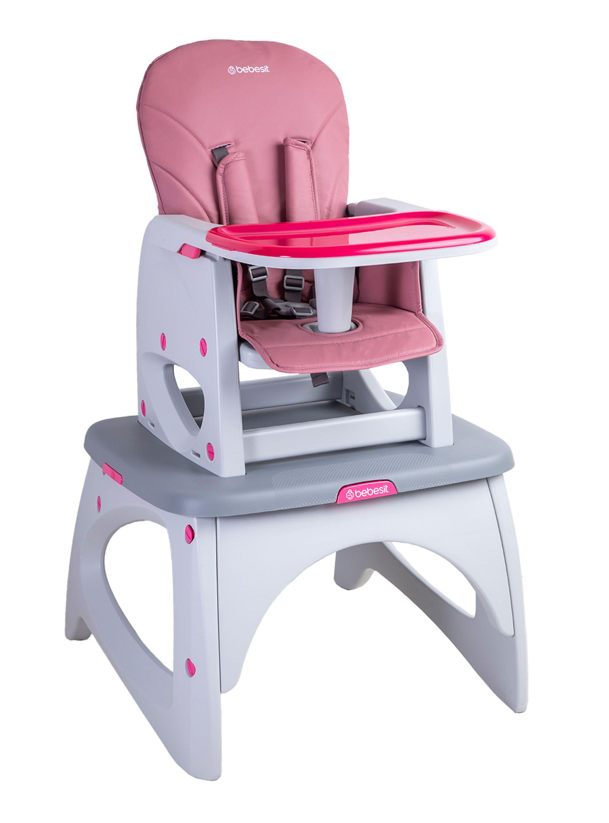 Silla de Comer Eat & Swing Rosa-1