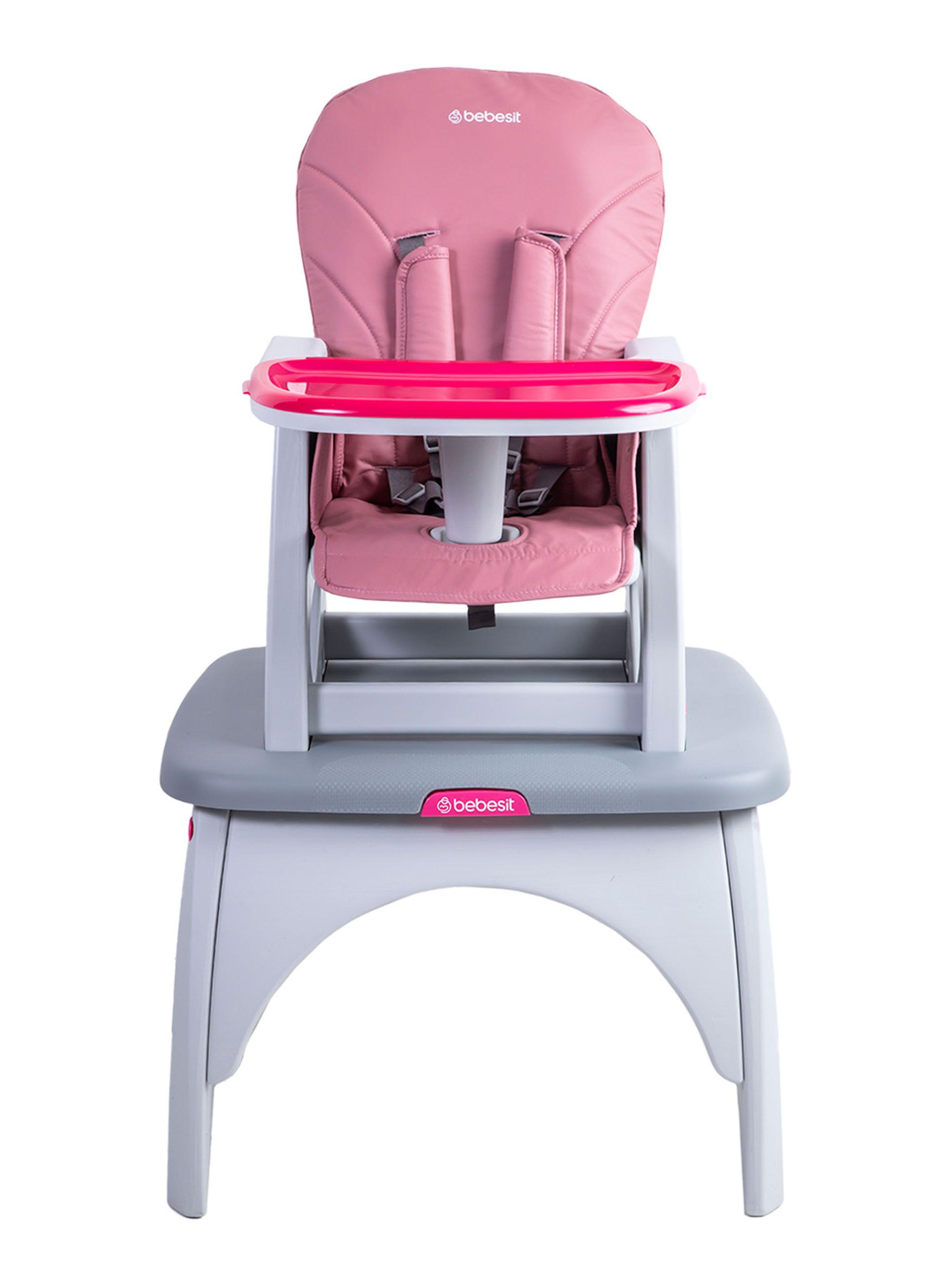 Silla de Comer Eat & Swing Rosa-0